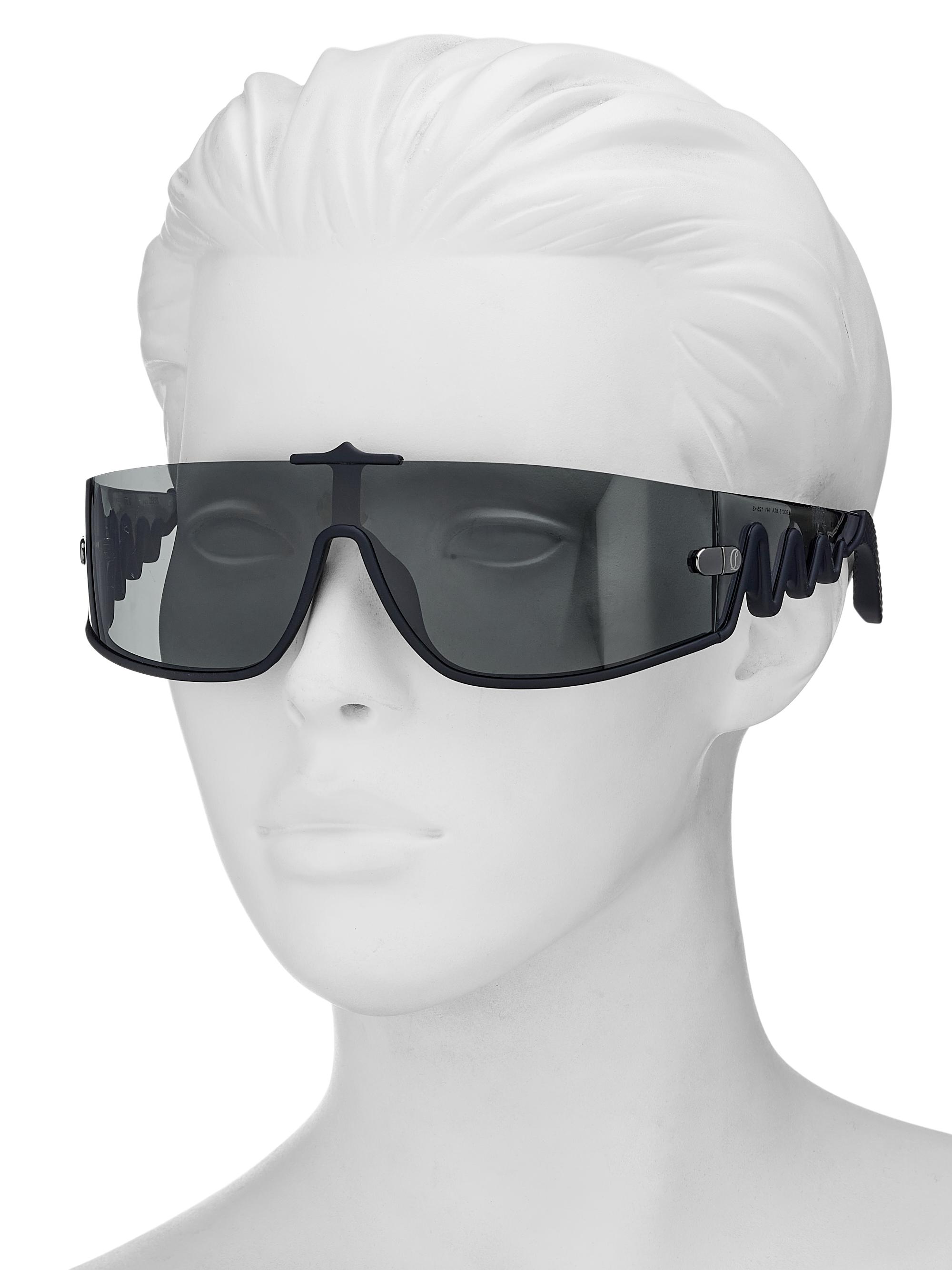 Christian Louboutin Loubishark Shield Sunglasses Saks Fifth Avenue