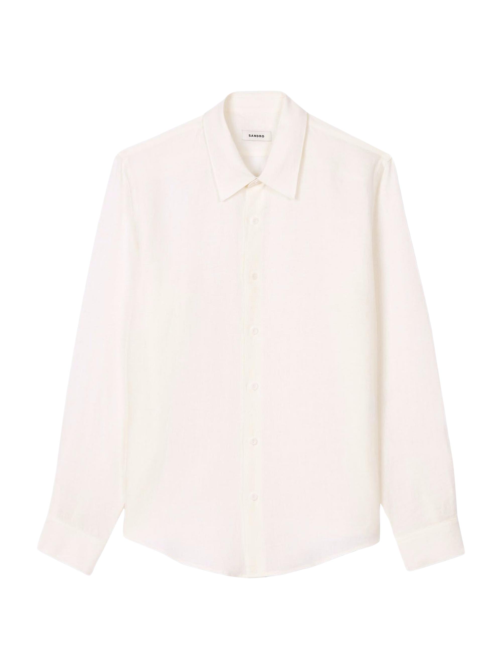 Sandro Men's Linen Shirt -