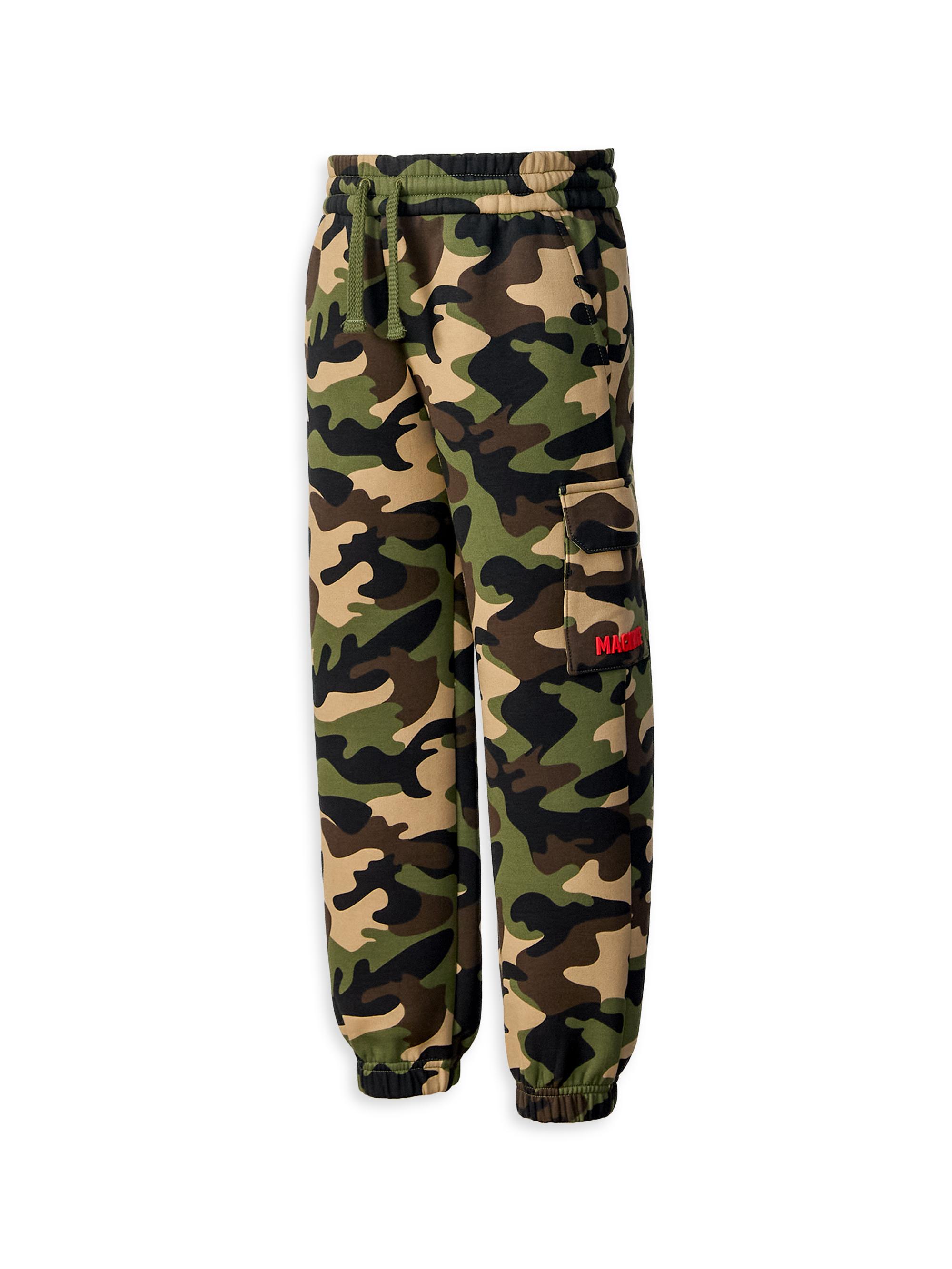 Little Boy's & Boy's Logo Camo Hoodie