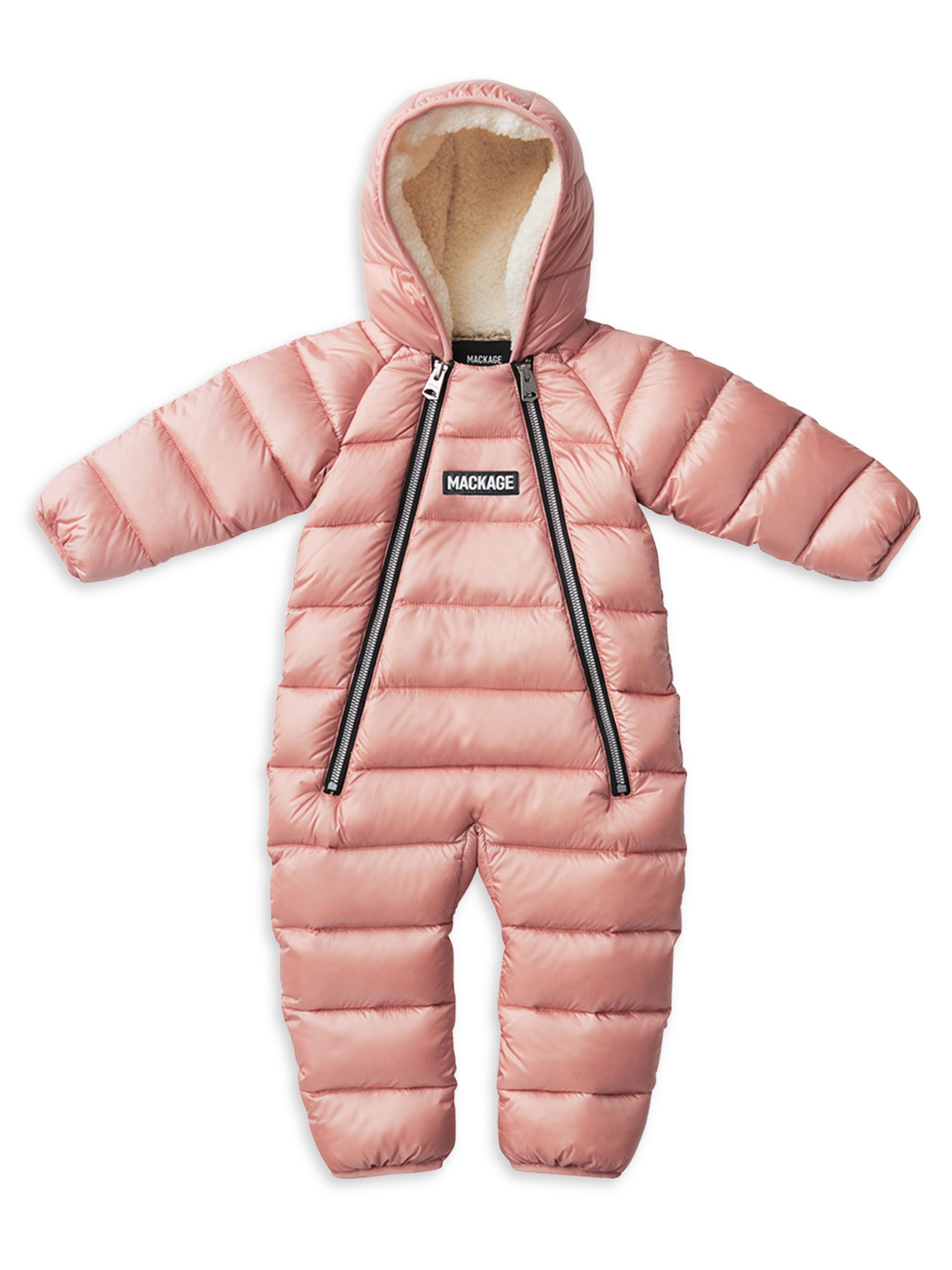 Baby Girl's ​Quilted Hooded Jacket