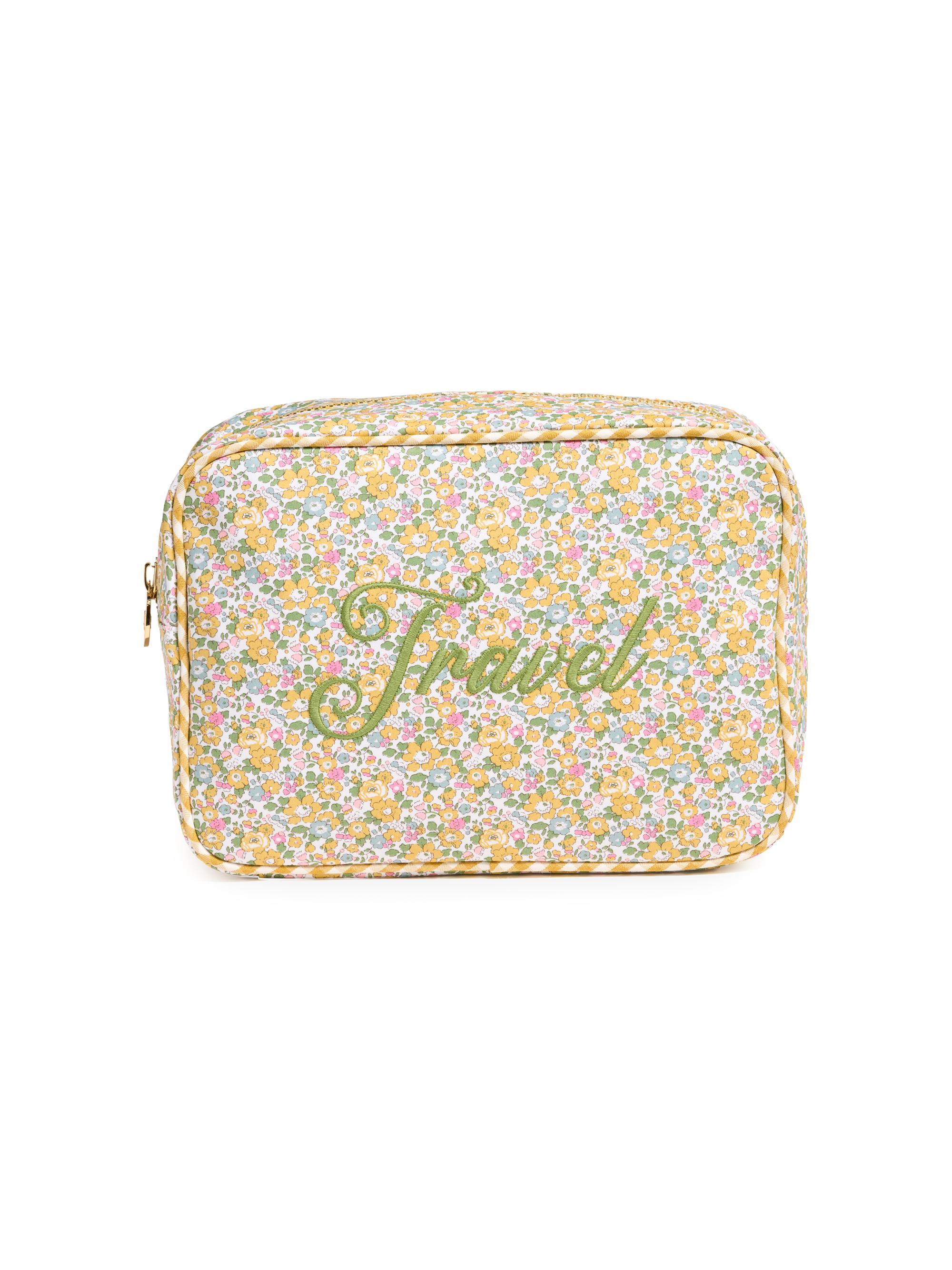 Stoney Clover Lane Women's Large Printed Travel Pouch - Florals