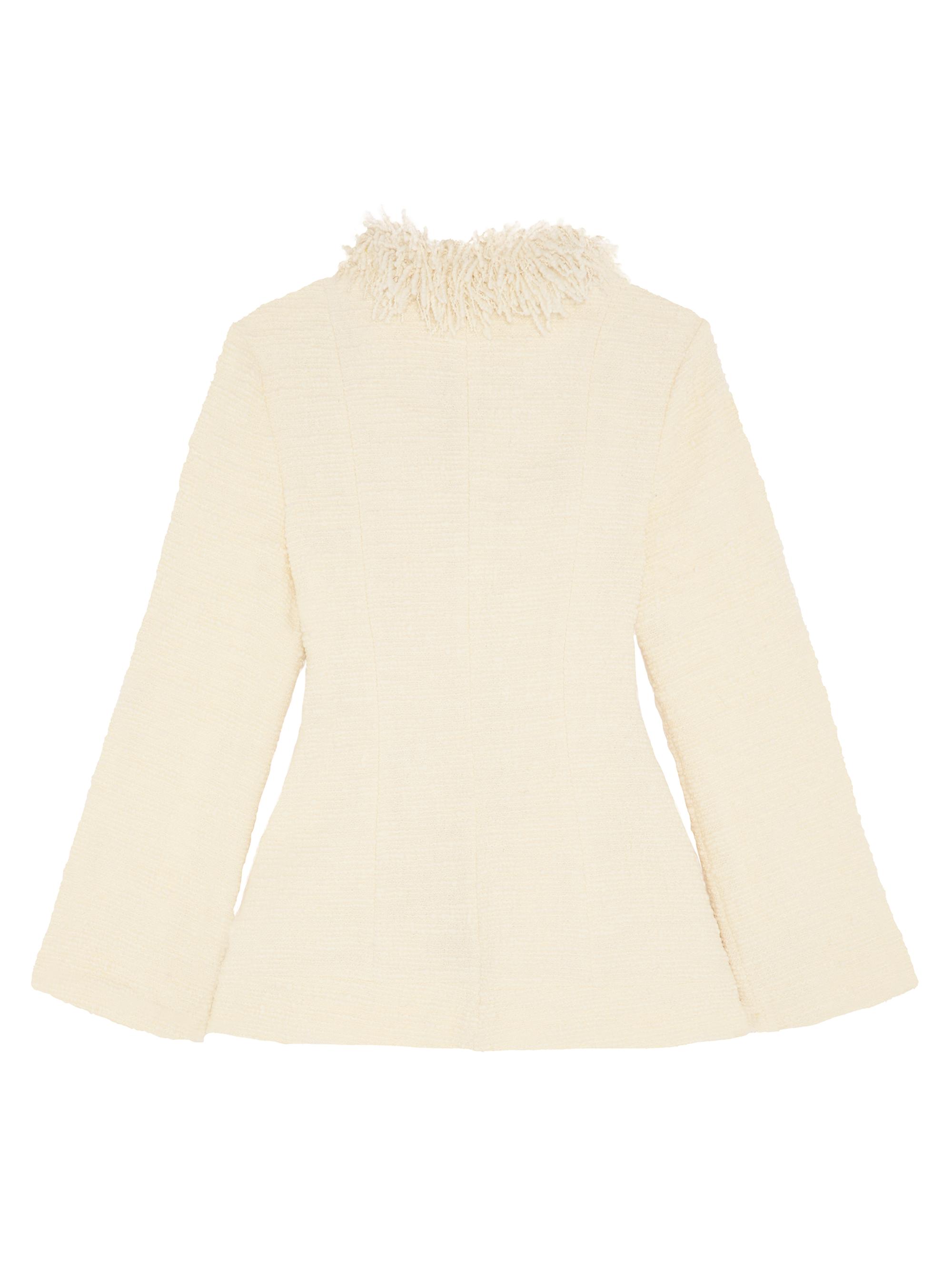 Liberowe Trader Tweed Fringe Jacket | Saks Fifth Avenue
