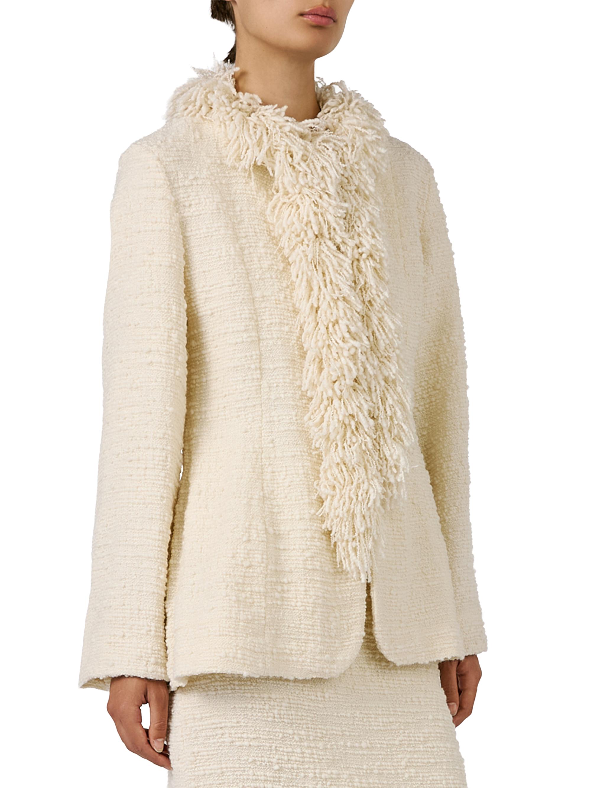 Liberowe Trader Tweed Fringe Jacket | Saks Fifth Avenue