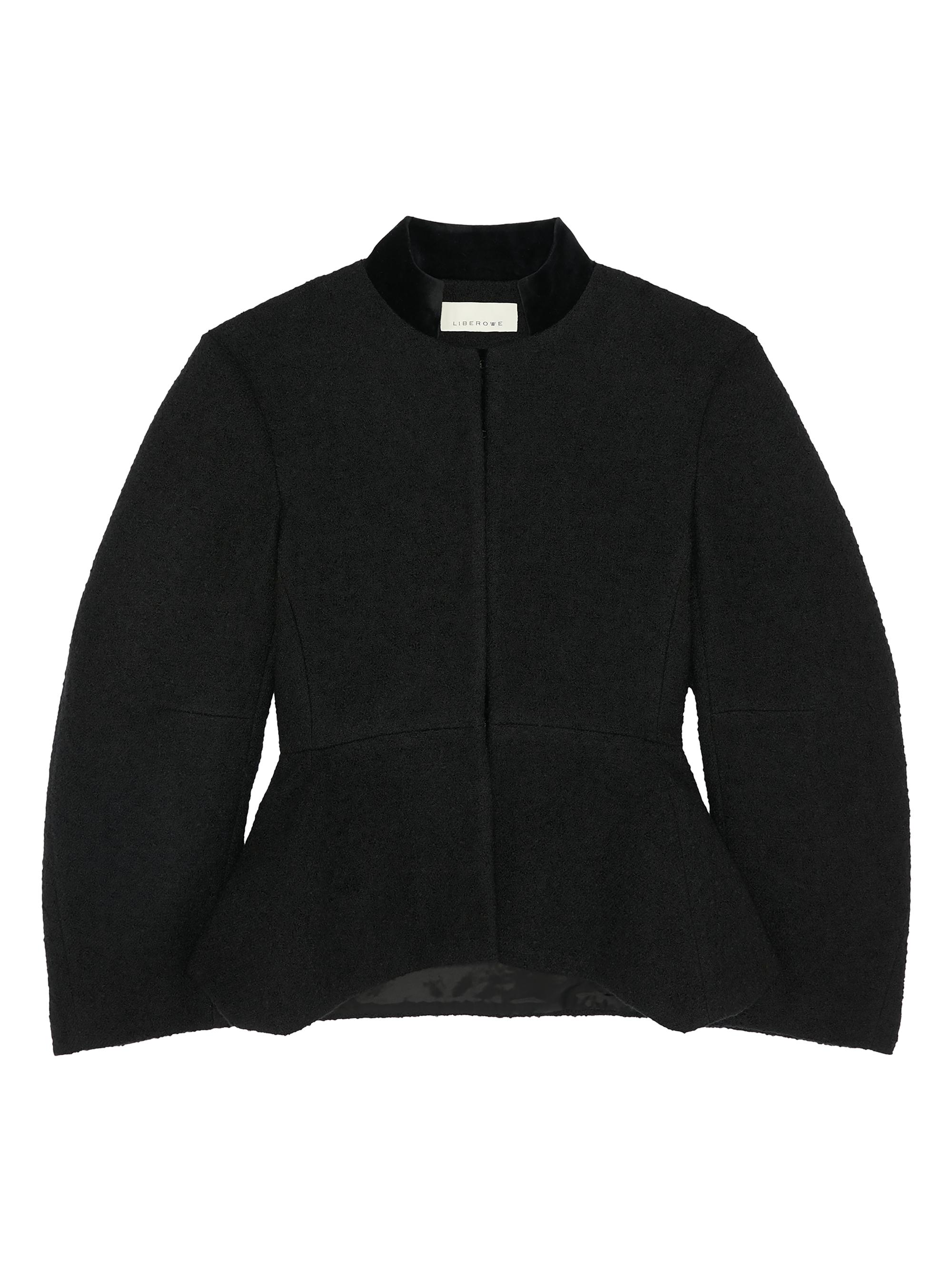 Liberowe Bear Tweed Peplum Jacket | Saks Fifth Avenue