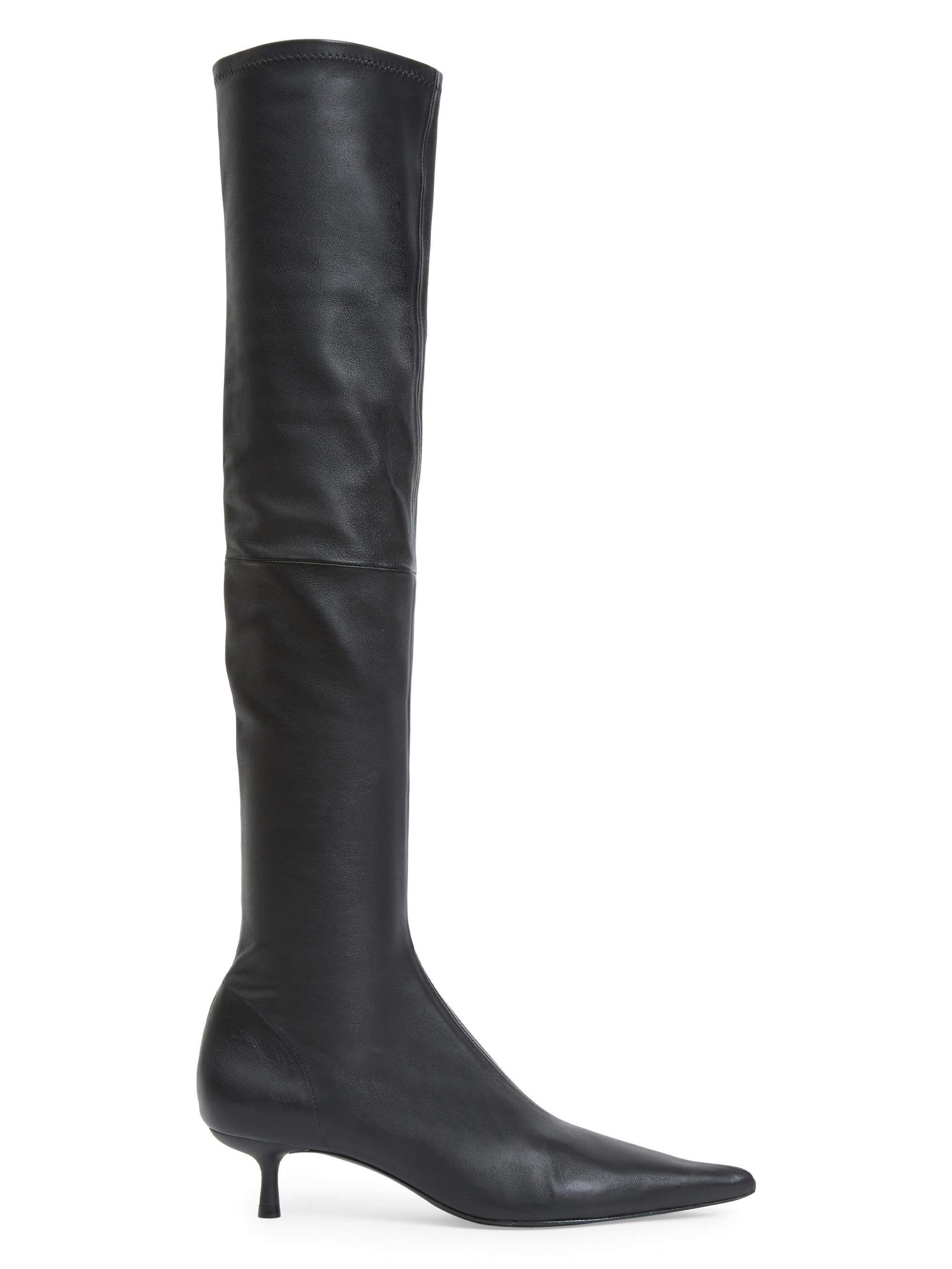 SIMKHAI Joni 45MM Stretch-Leather Knee-High Boots | Saks Fifth Avenue