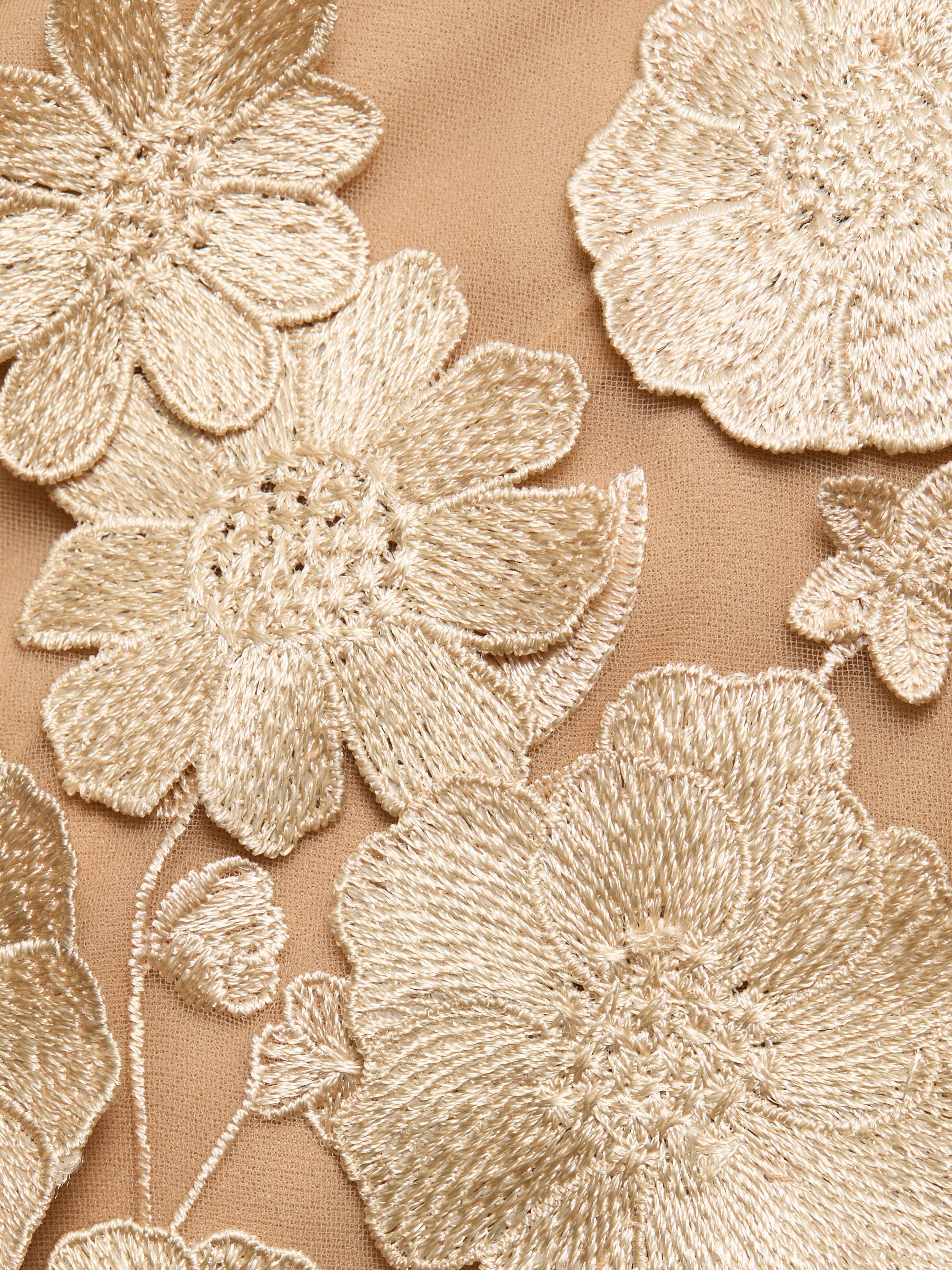 ROBE de FLEURS ブラウン ホルターネック S size ROBE de FLEURS ブラウン ホルターネック S size