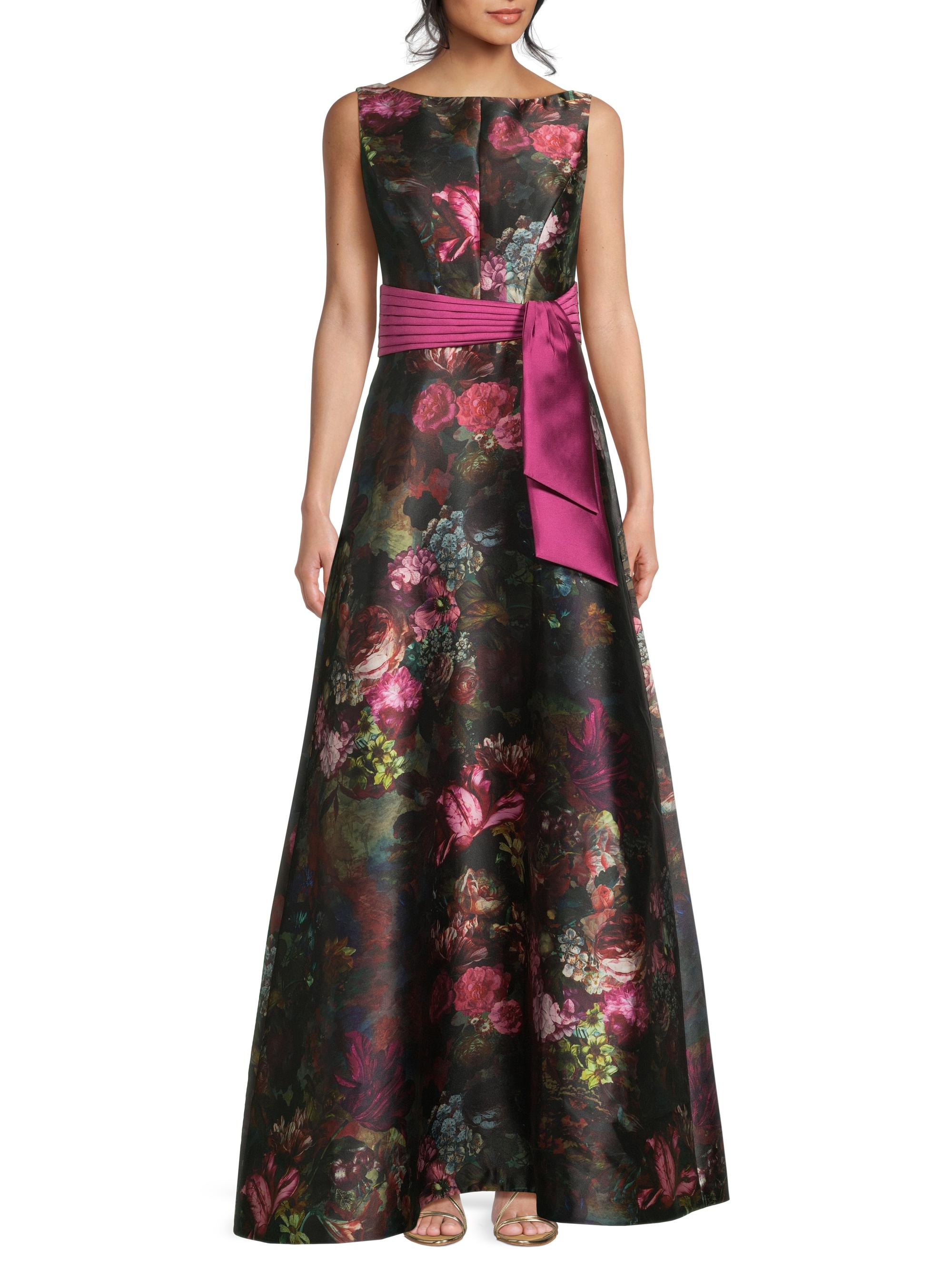 slim fit dress slacks Flower Blossom Prom Dresses Spaghetti Strap Floral Formal Dresses FD38 –  Viniodress main image 1