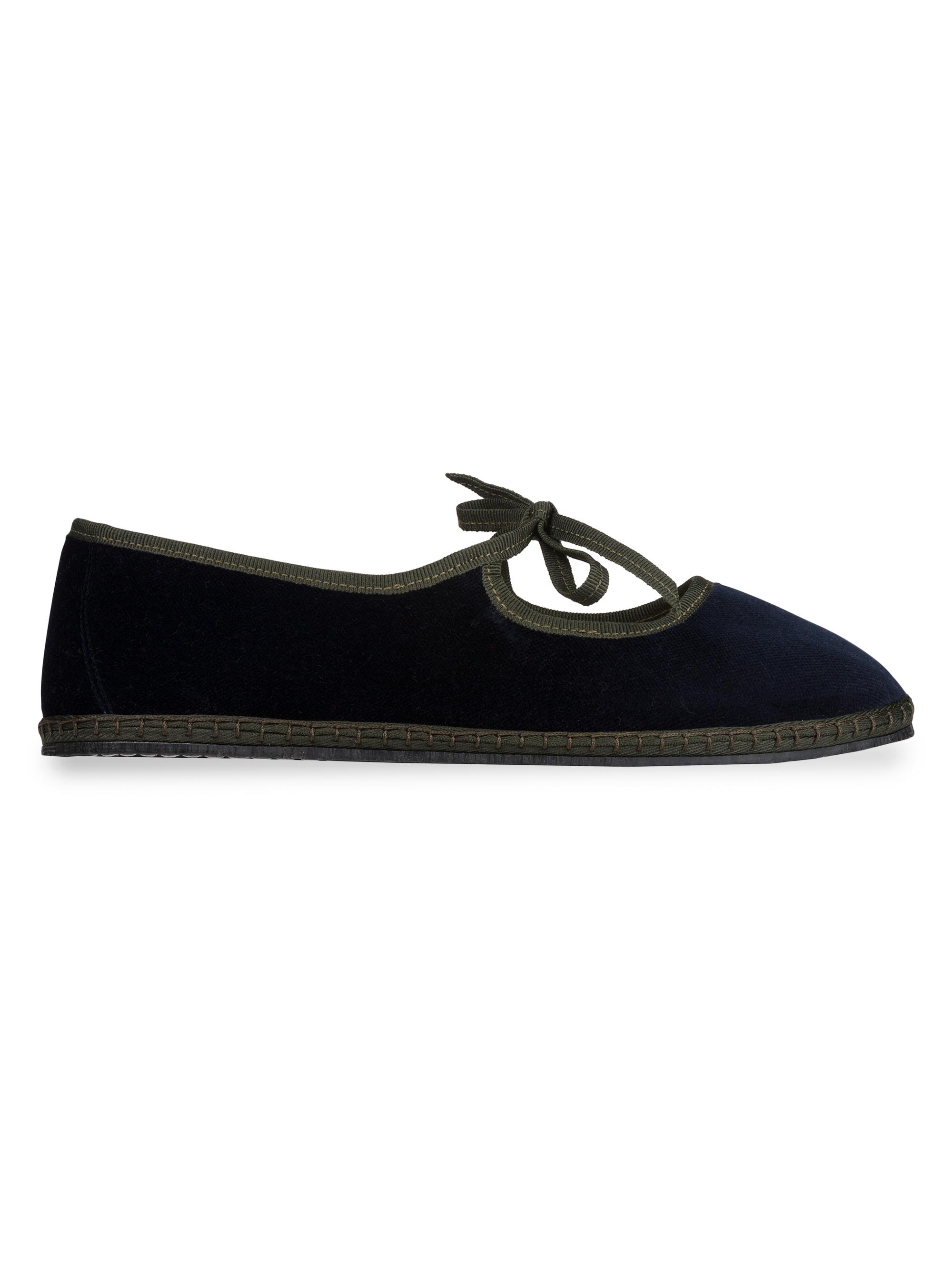 Vibi Venezia Women's Timeless Brigitte Cotton Velvet Slippers - Zattere