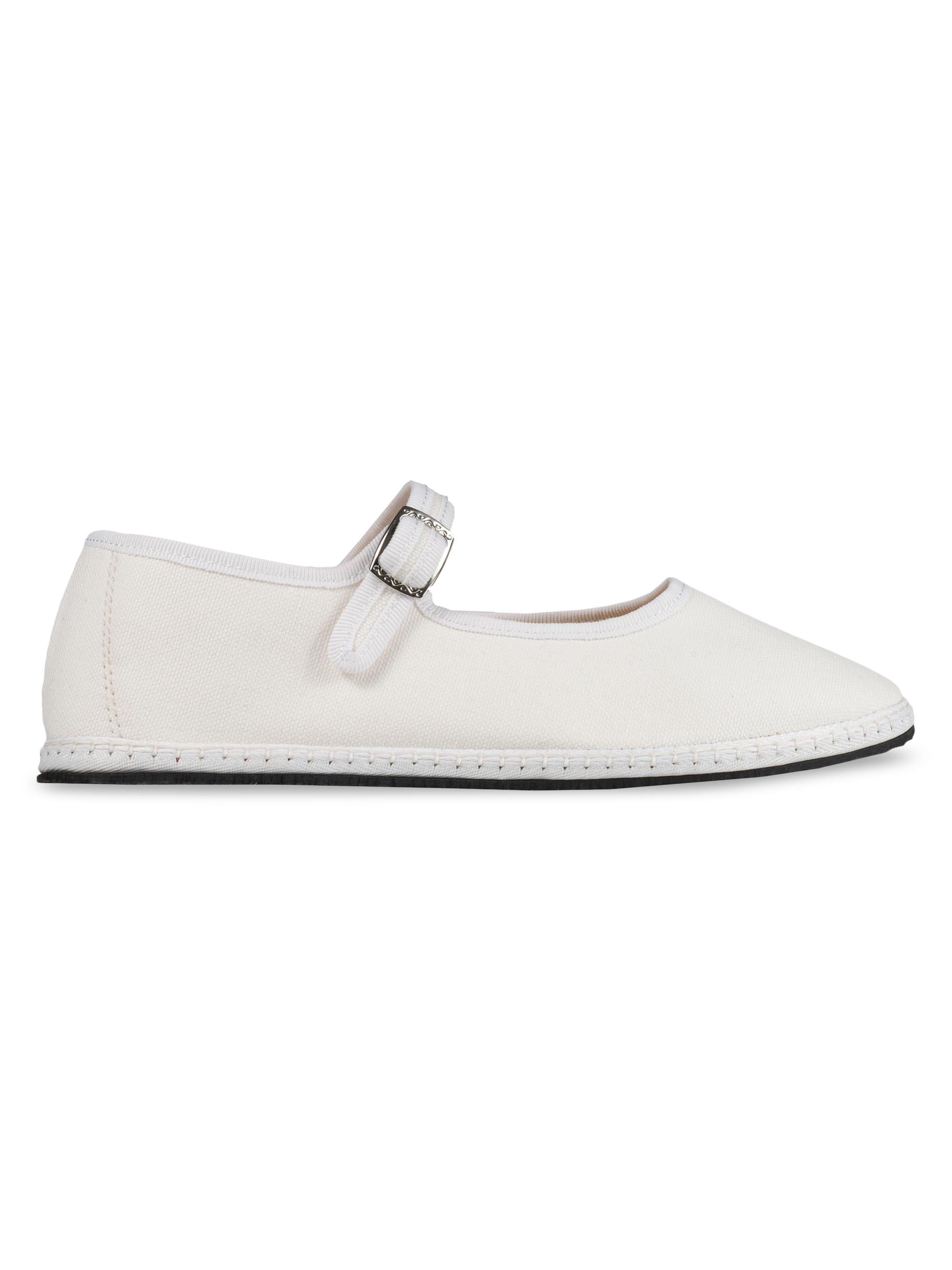 Vibi Venezia Women's Canvas Mary Janes - Latte