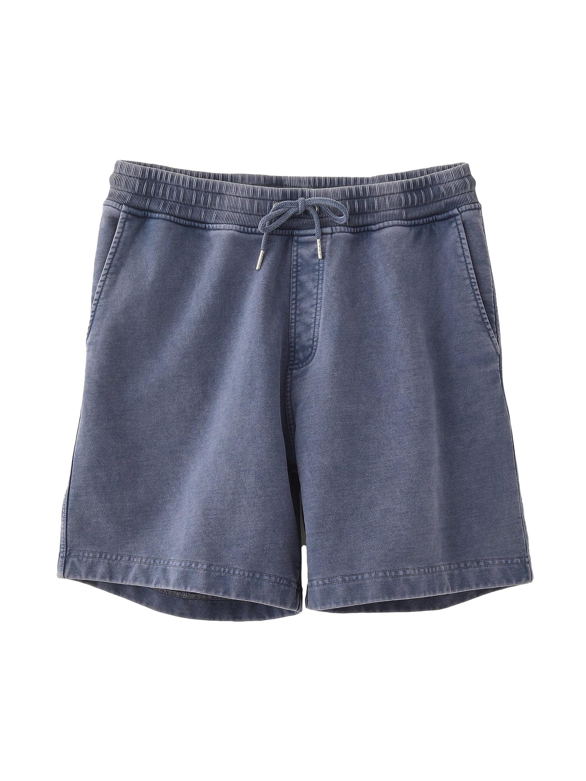Corridor Men's Cotton Drawstring Shorts - Blue