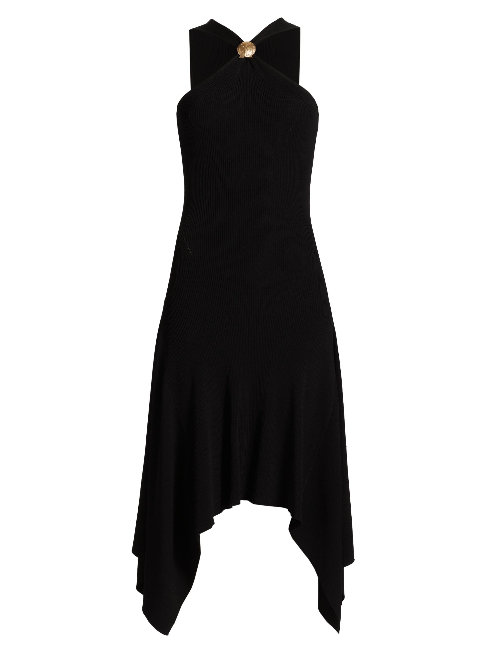 Rails Women's Constanze V-Neck Knit Midi-Dress - Black