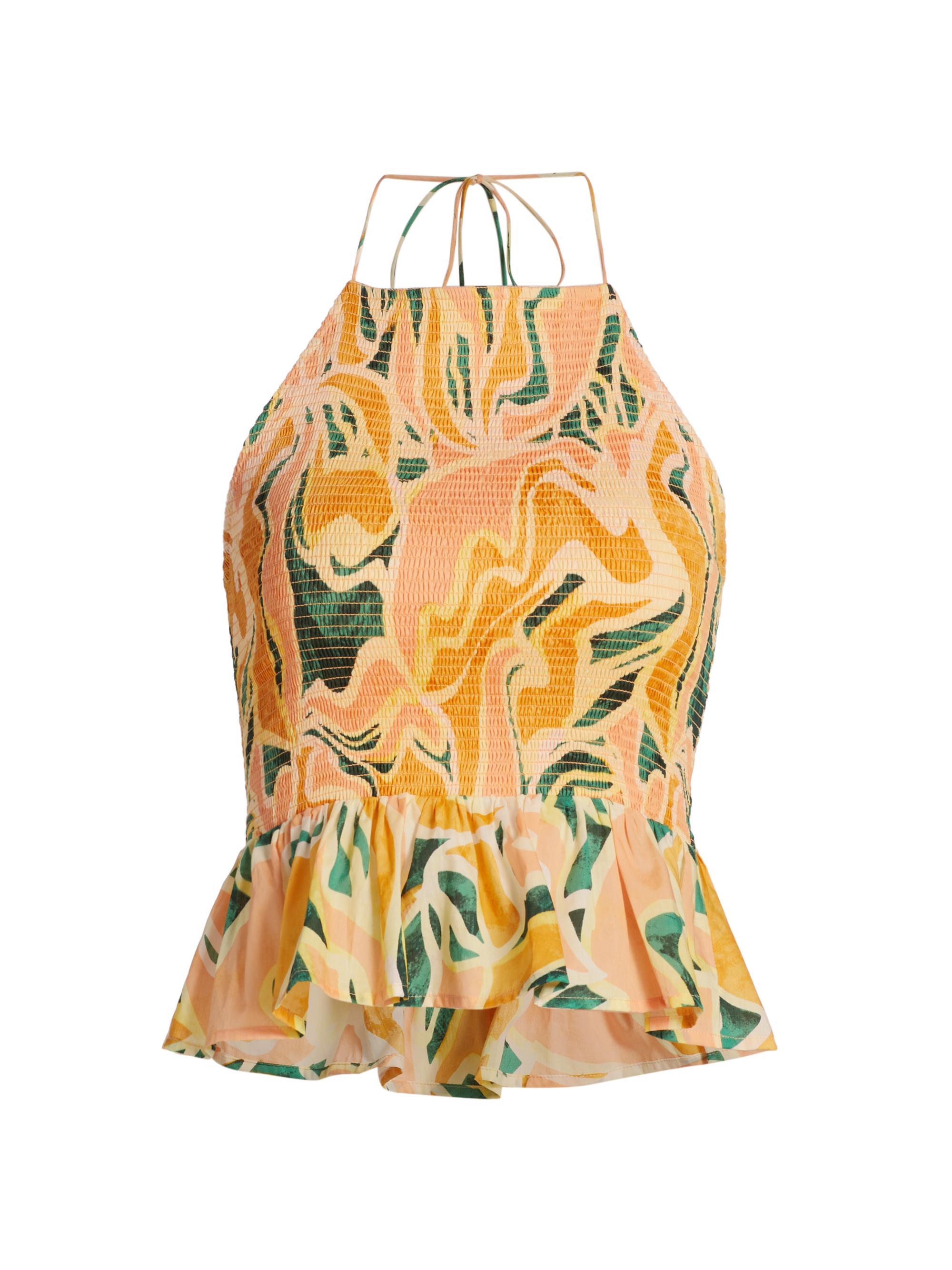 Rails Women's Gwendolyn Abstract Cotton Sleeveless Top - Tulum