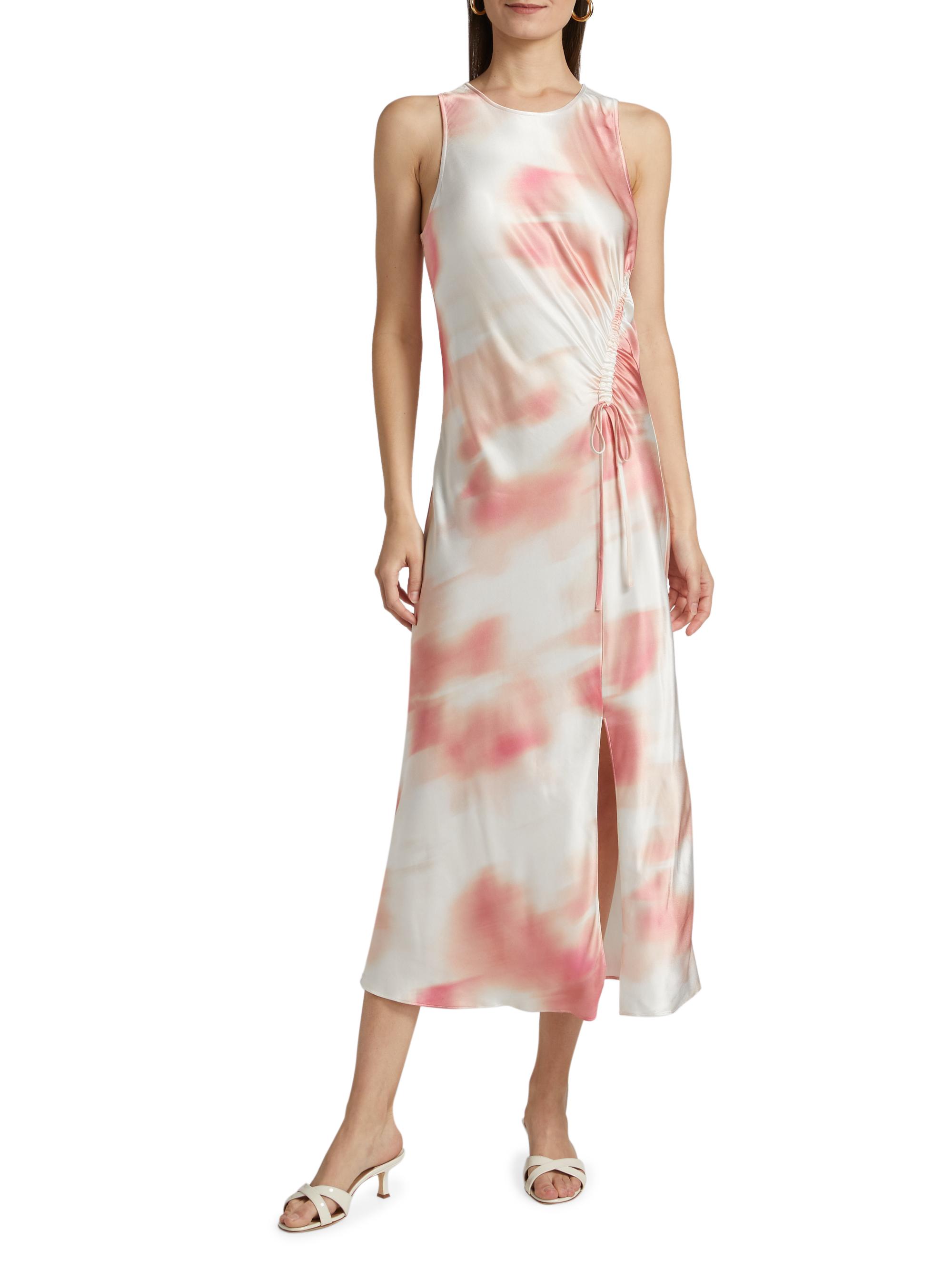 bhldn gabriella a-line duchess satin midi dress BHLDN Gabriella A-Line Duchess Satin Midi Dress