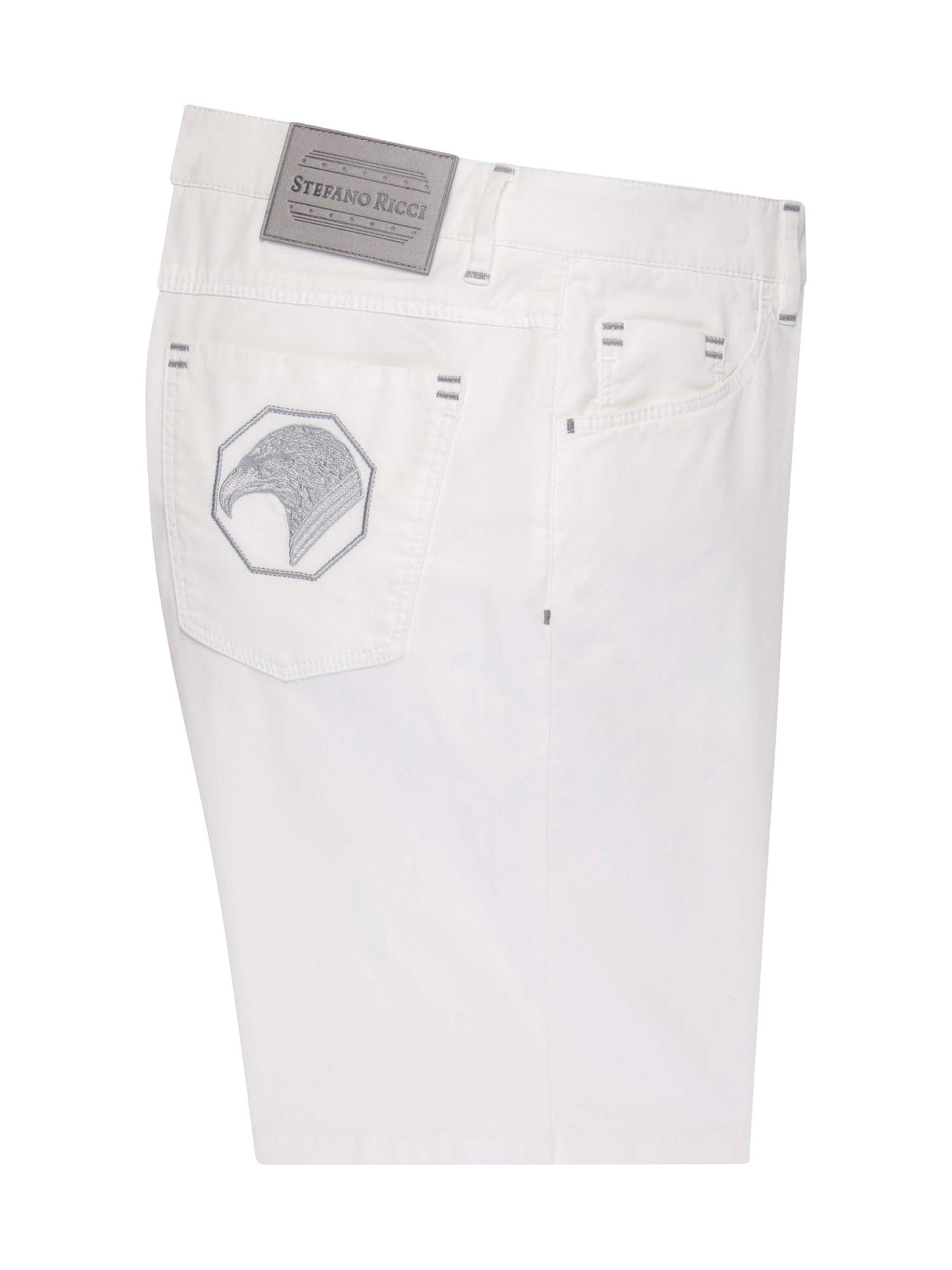 Stefano Ricci Men's Bermuda Shorts - White
