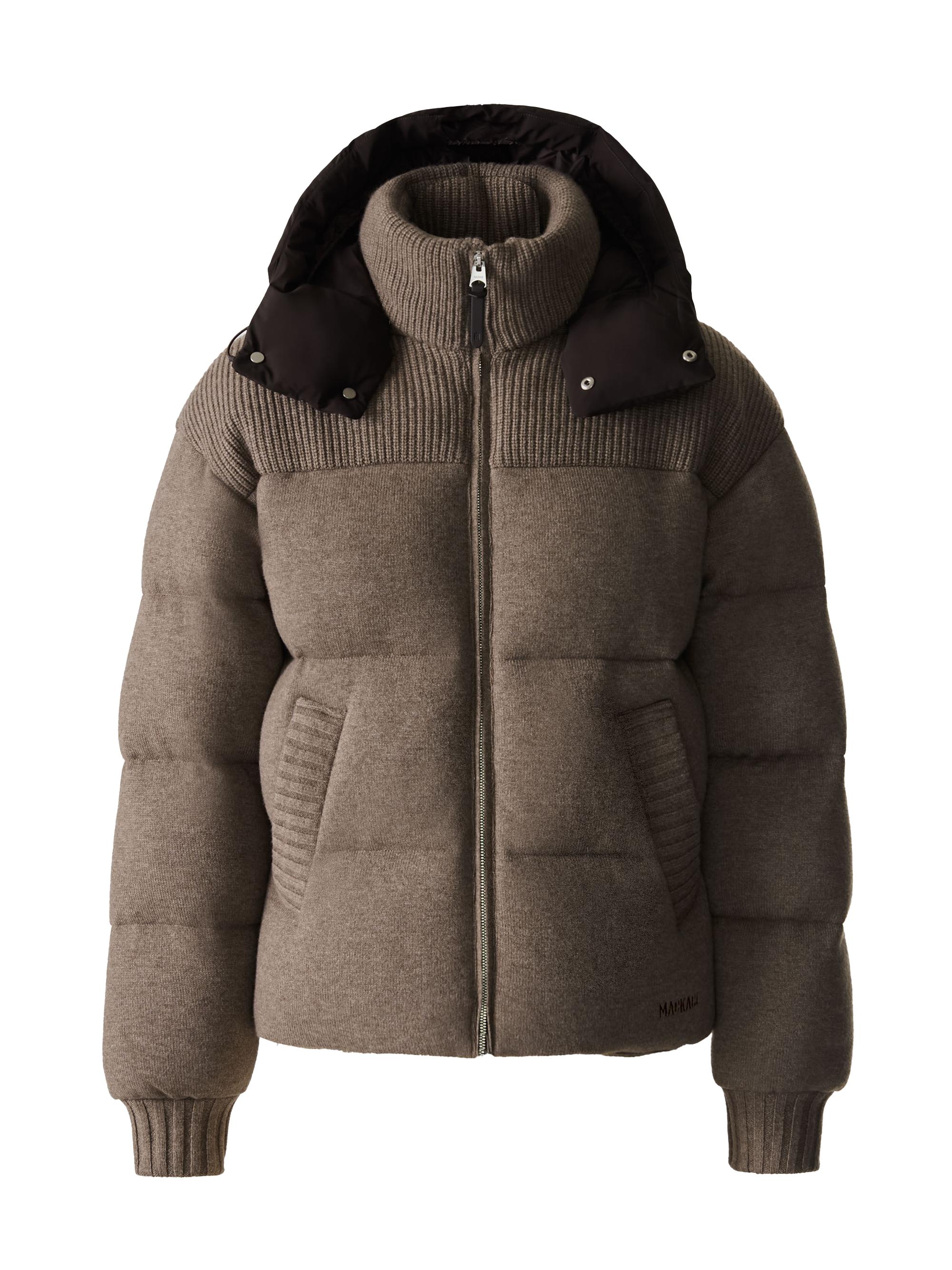 Mackage Men's Griffen Hooded Puffer Jacket - Coffee