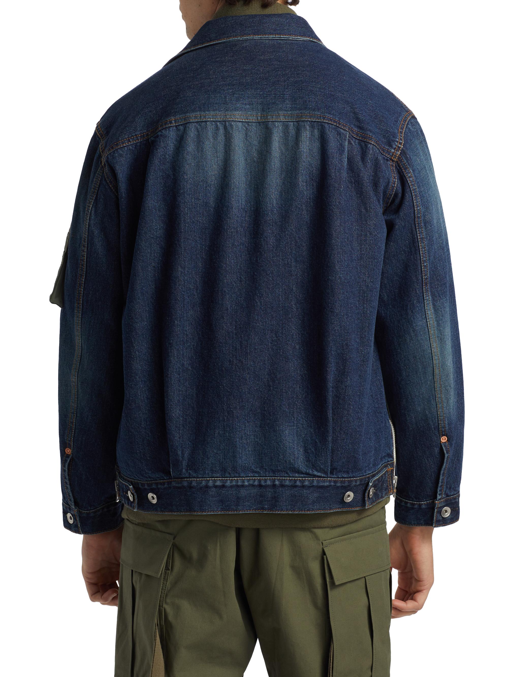 ジャケット・アウター Denim x Nylon Twill Jacket 0400022890190_BLUE_A2?wid=600&