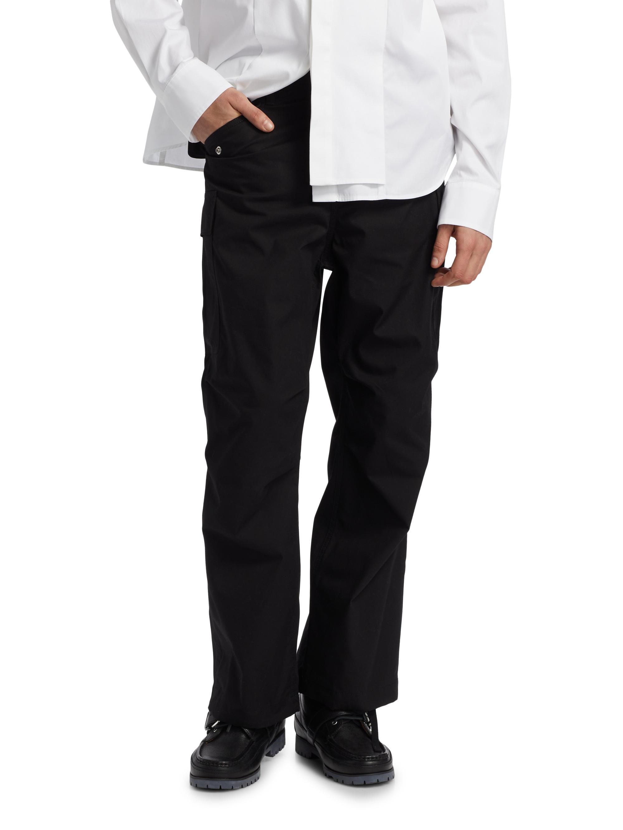 Sacai Cotton-Blend Oxford Pants | Saks Fifth Avenue
