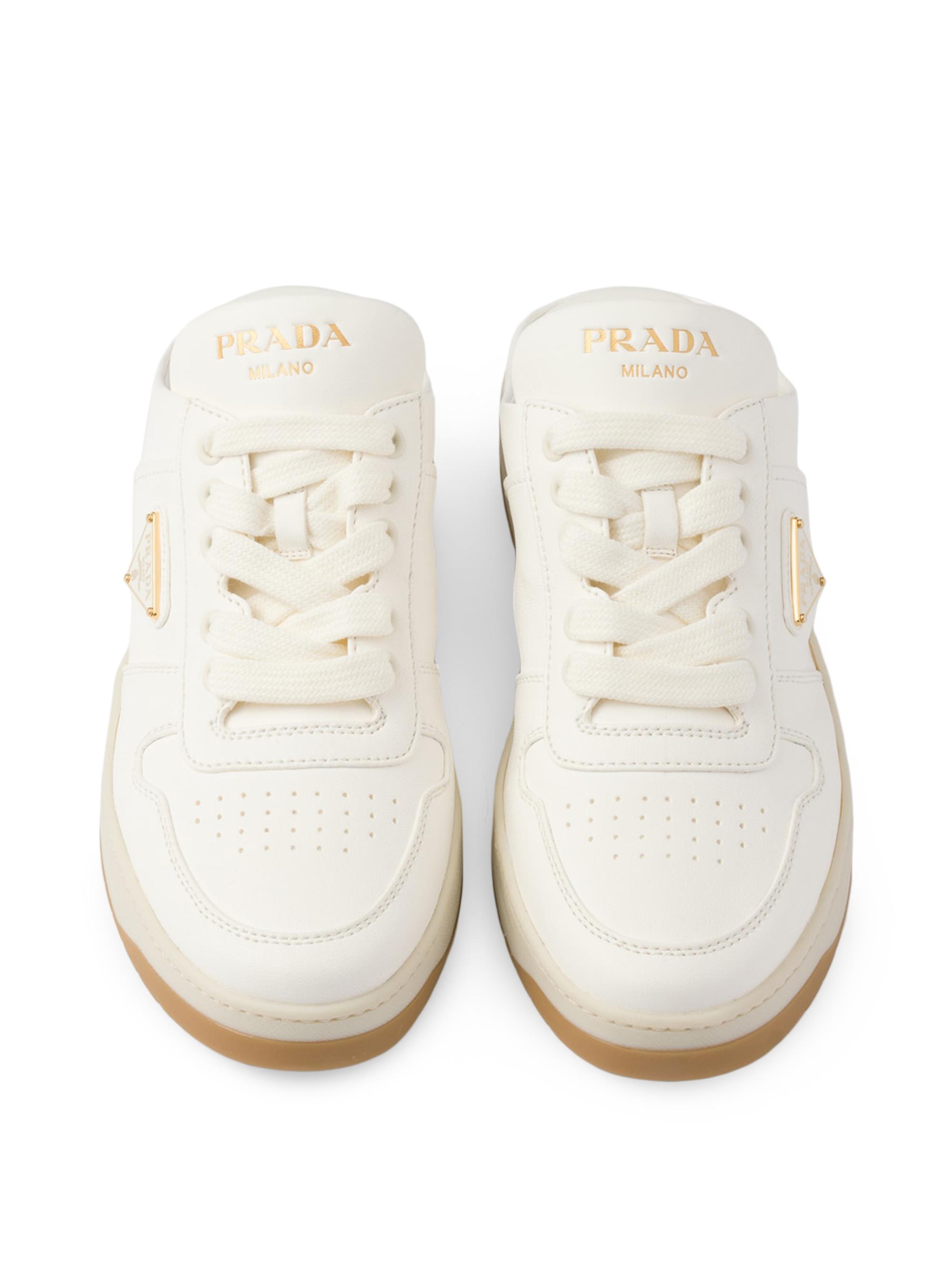 Prada Nappa Leather Sneaker Mules | Saks Fifth Avenue