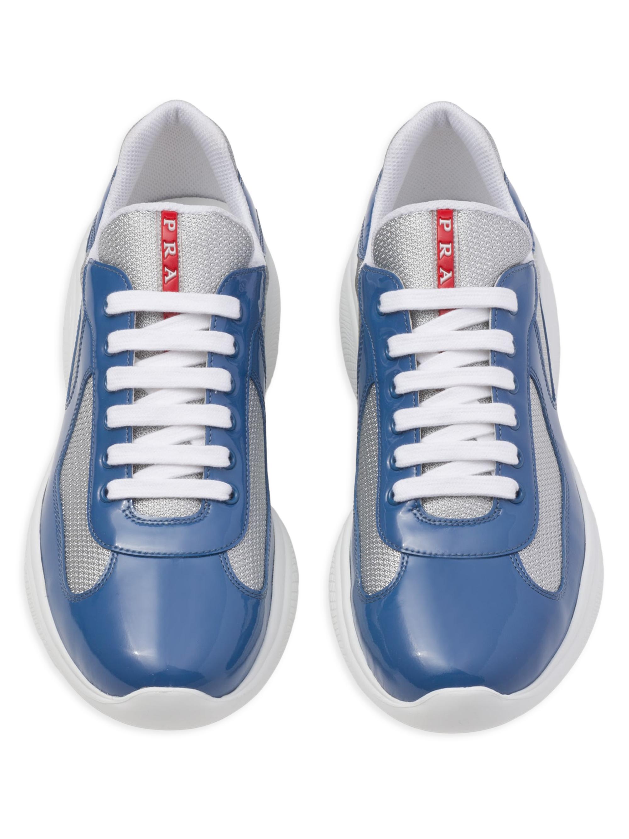 Prada Patent Leather And Technical Fabric Prada America's Cup