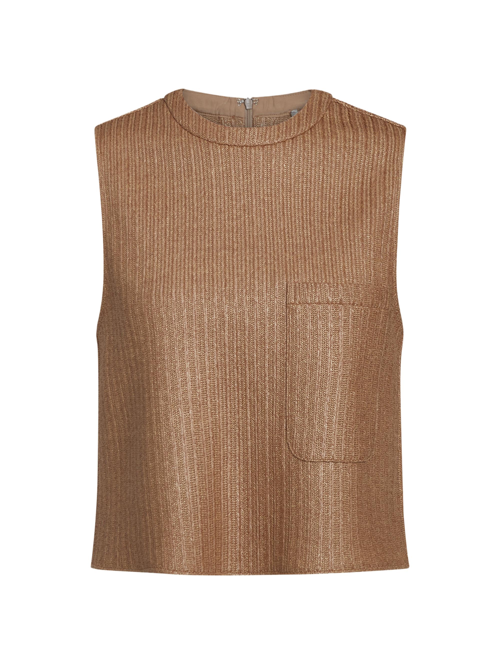 TWP Women's Cotton-Blend Rib-Knit Tank - Natural