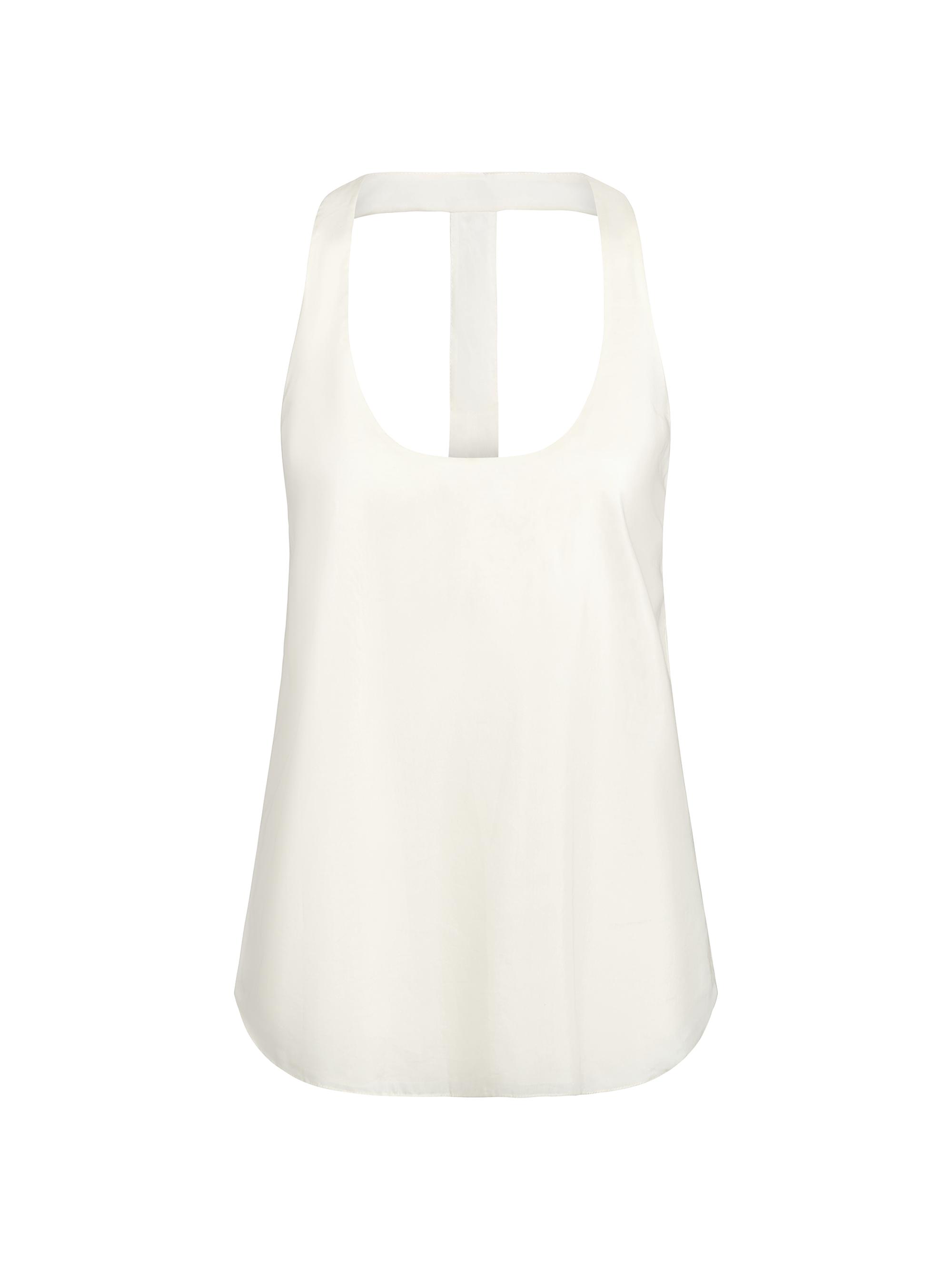 TWP Women's Carries Cotton-Silk Racerback Tank -