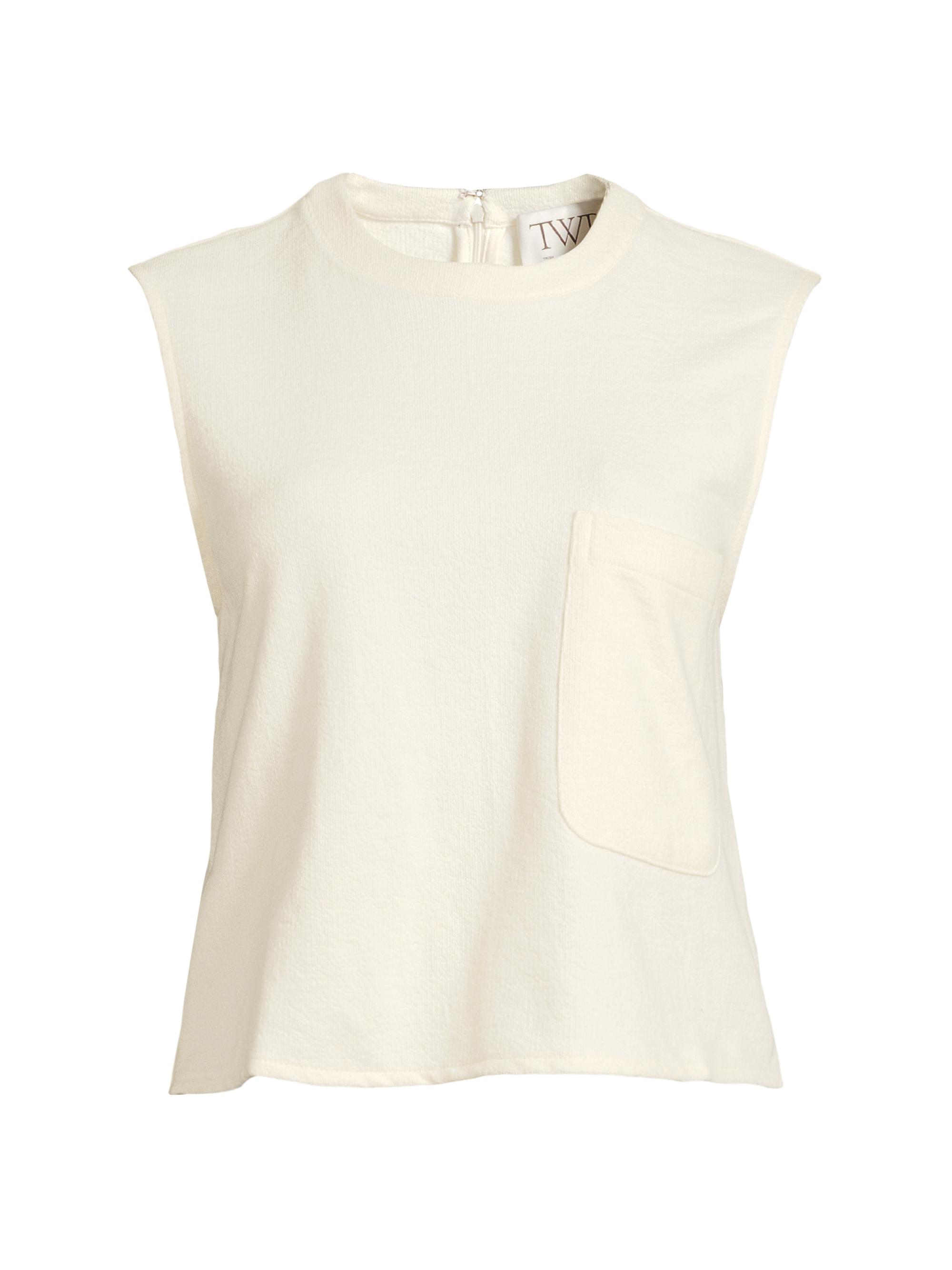 TWP Women's Short Muscle Cotton-Blend Tank -