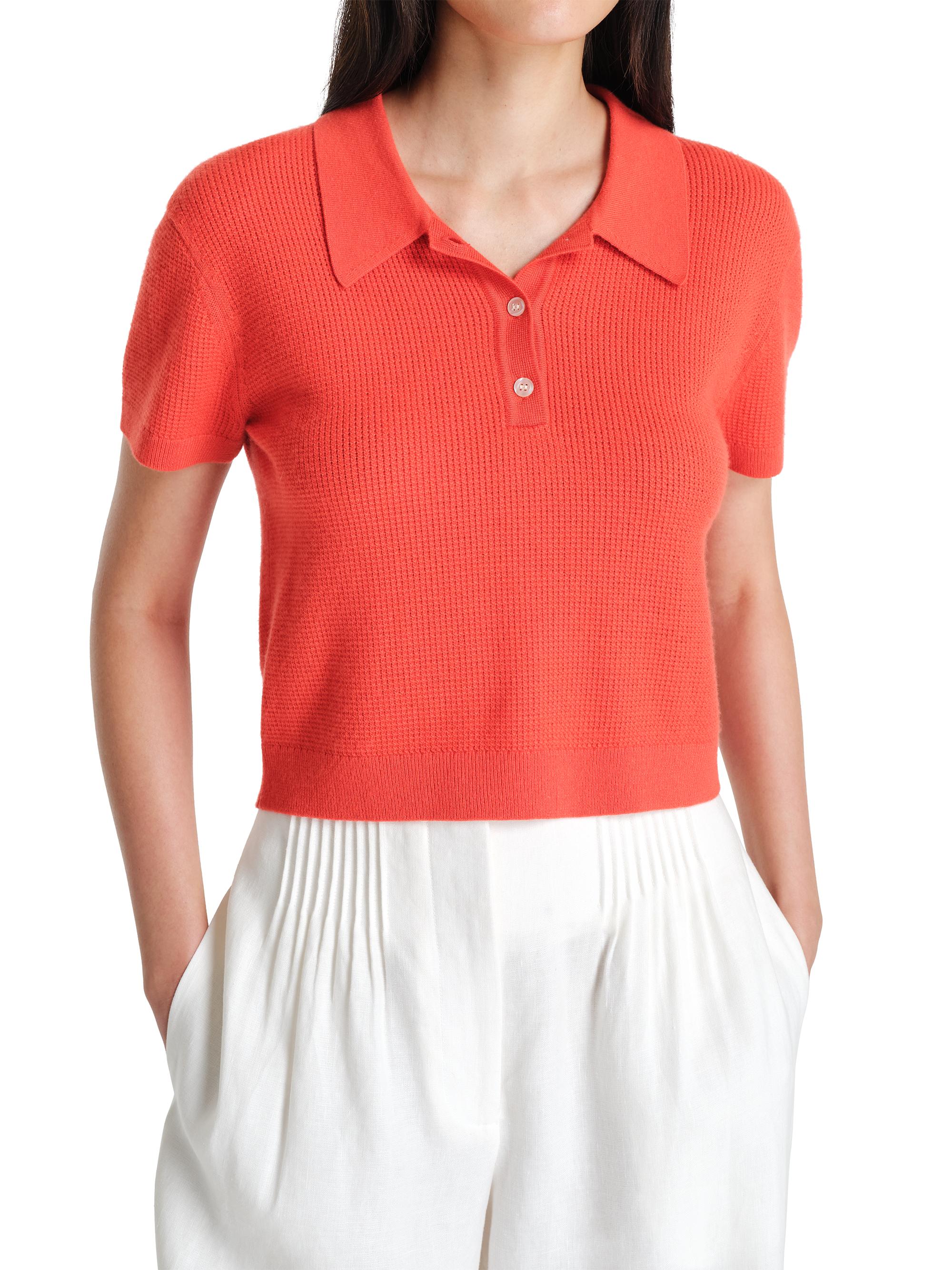 TWP Cashmere Thermal Polo Sweater | Saks Fifth Avenue