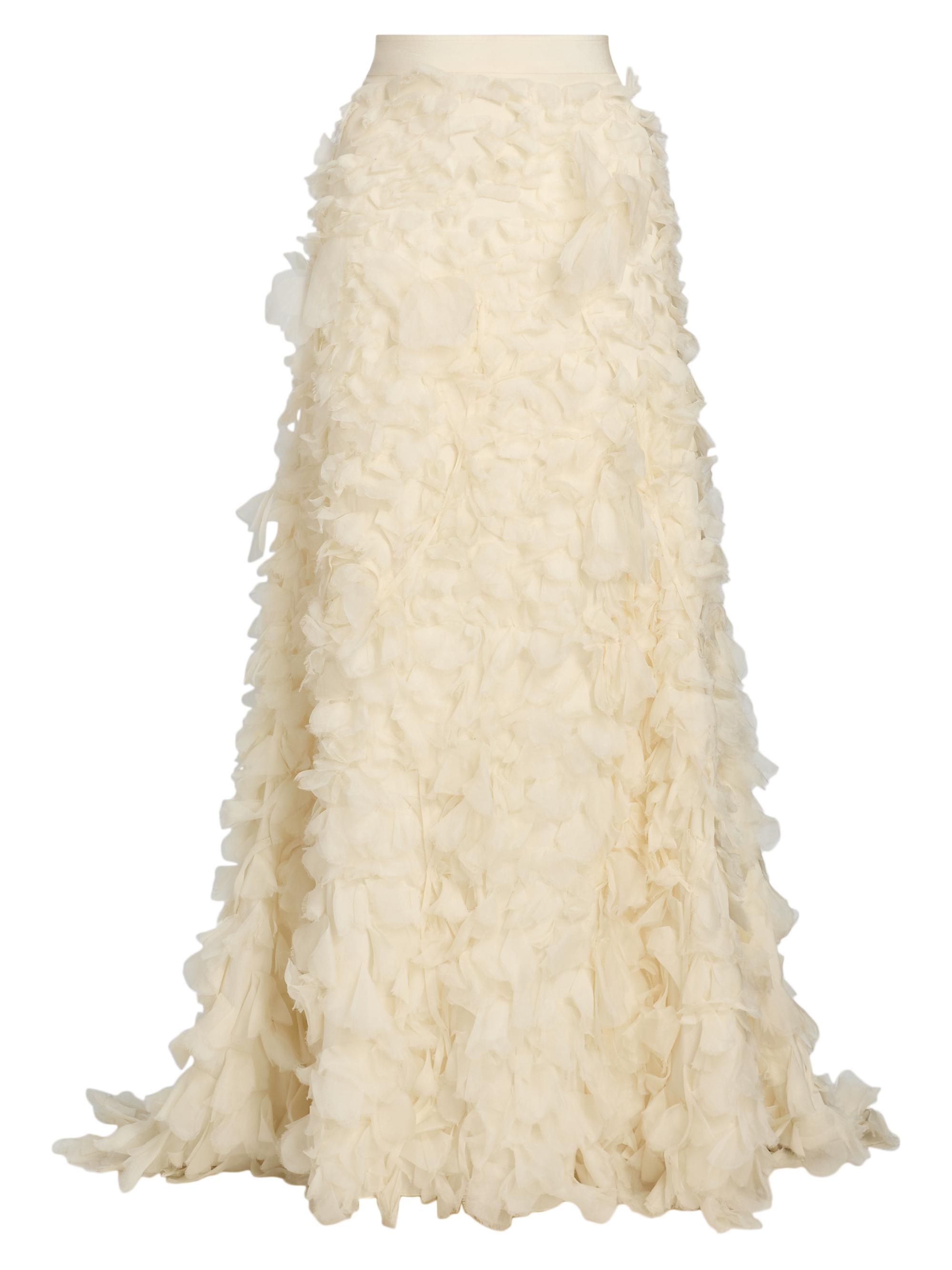 TWP Women's Cry Me A River Silk Maxi Skirt - Antique