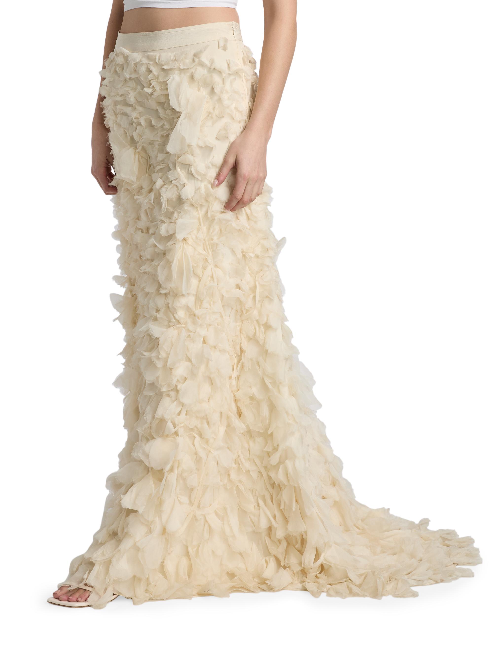 TWP Cry Me A River Silk Maxi Skirt Saks Fifth Avenue