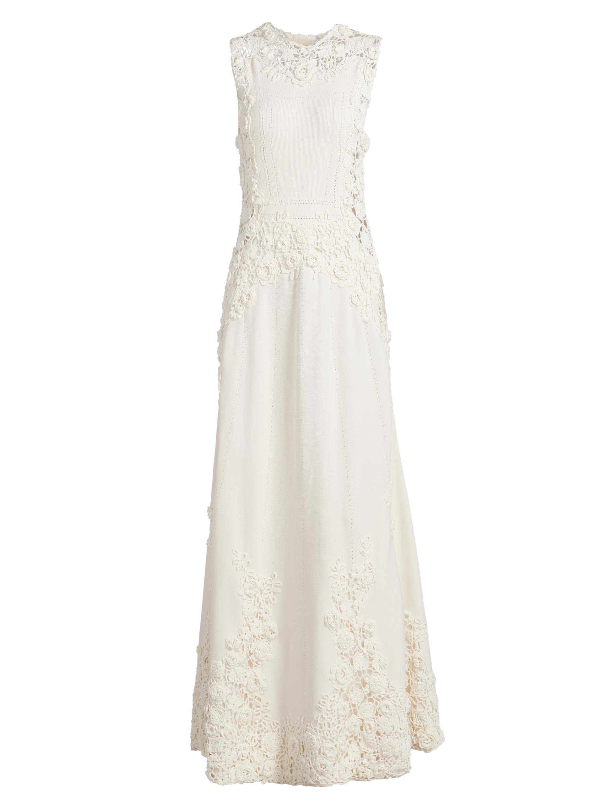 Ulla Johnson Women's Genoveva Floral Embroidered Maxi Dress - Pristine