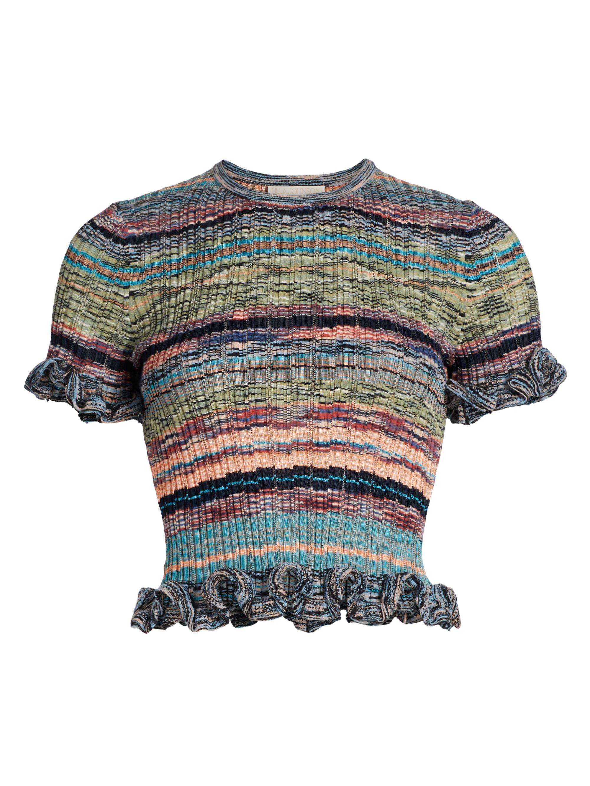 Miya Space-Dyed Knit Top