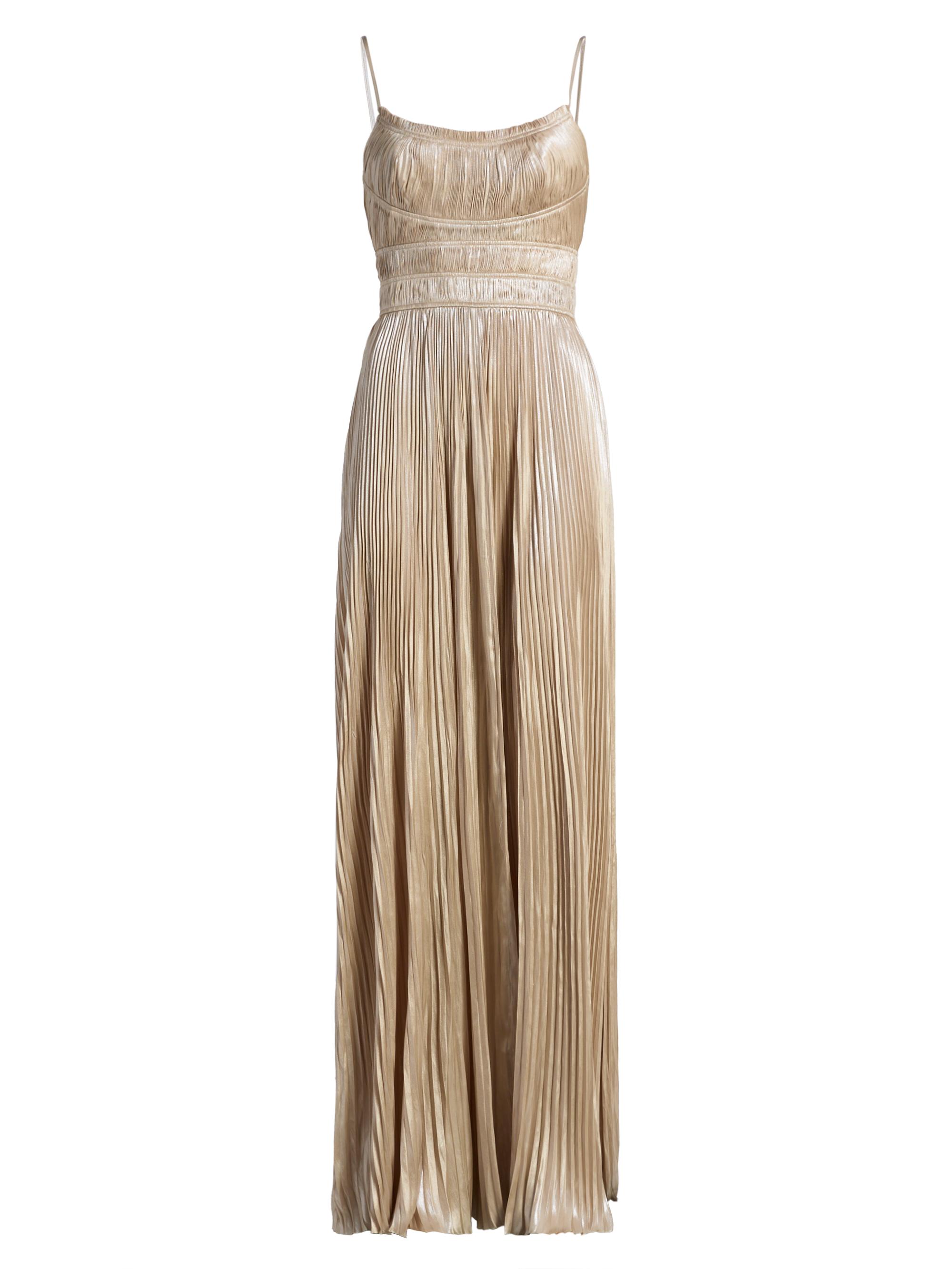 Ulla Johnson Women's The Reine Plisse Pleated Gown - Opal