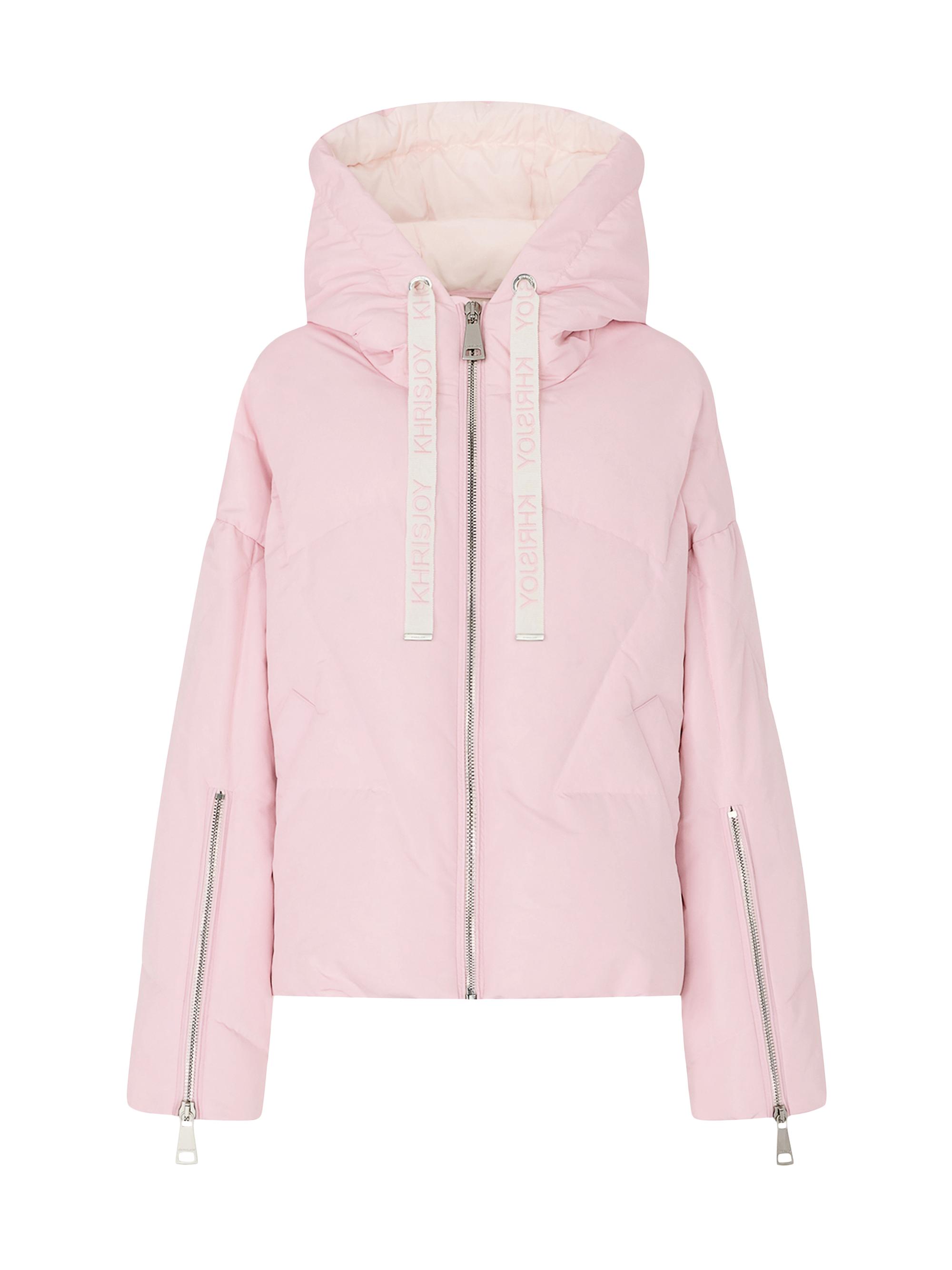 KhrisJoy Women's Iconic Milano Taffeta Down Jacket - Diamond Pink