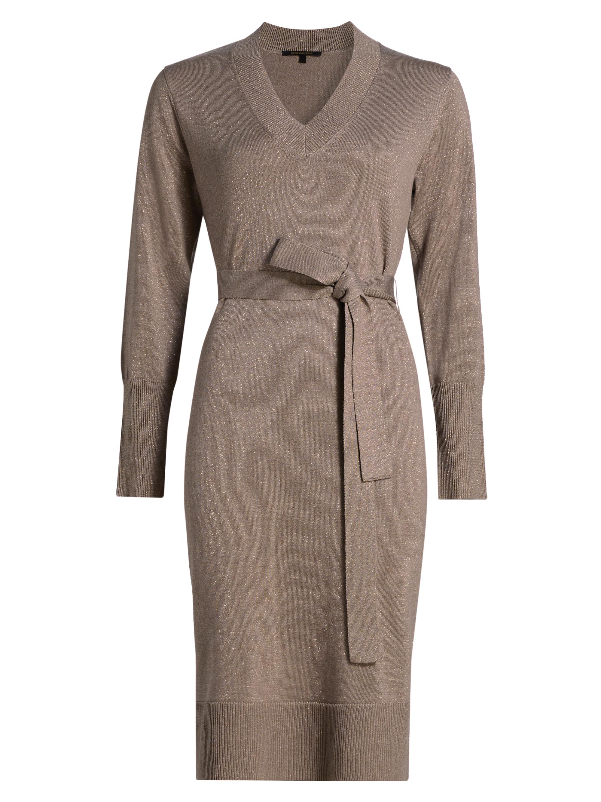 Kobi Halperin Women's Russel Wool-Blend Belted Sweaterdress - Sandstone