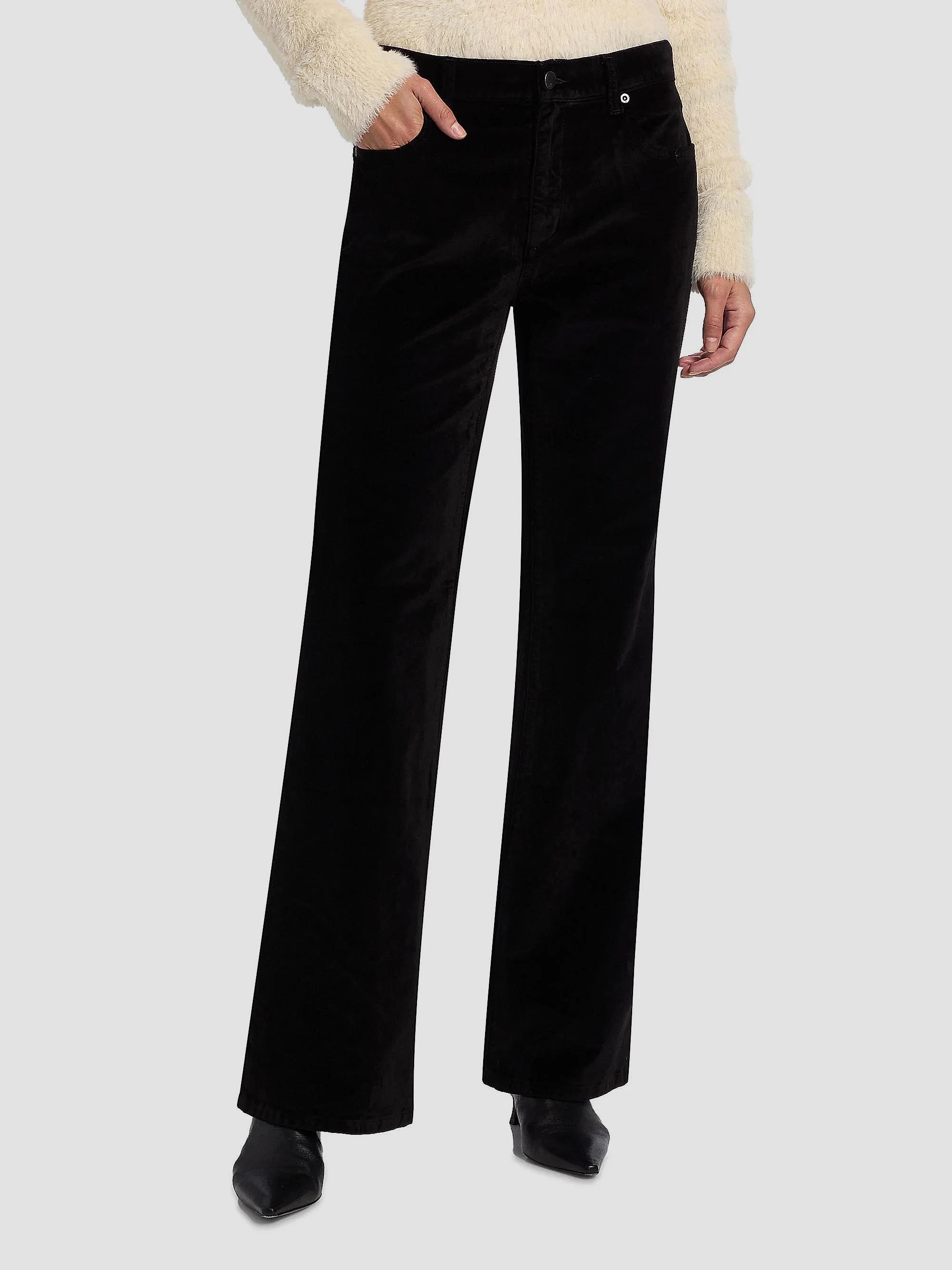 Kobi Halperin Ruby Stretch-Velvet Pants | Saks Fifth Avenue