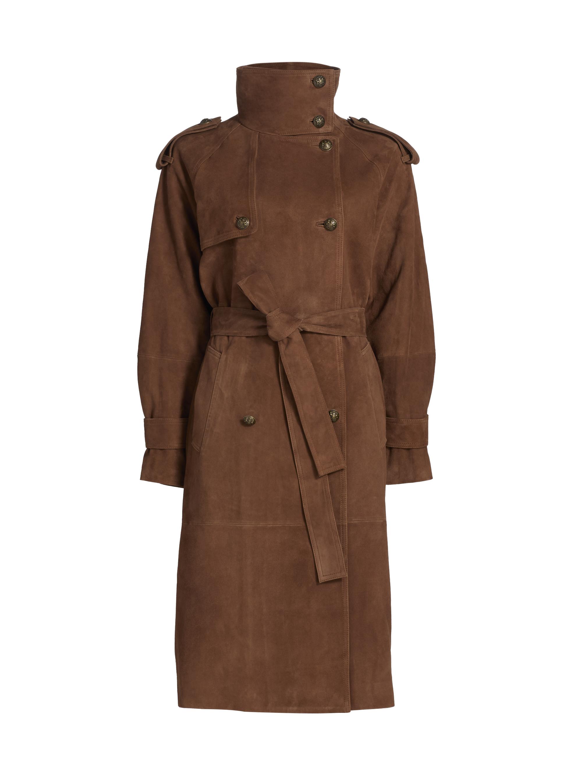 Lemaire Wool Belted Long Coat | Saks Fifth Avenue
