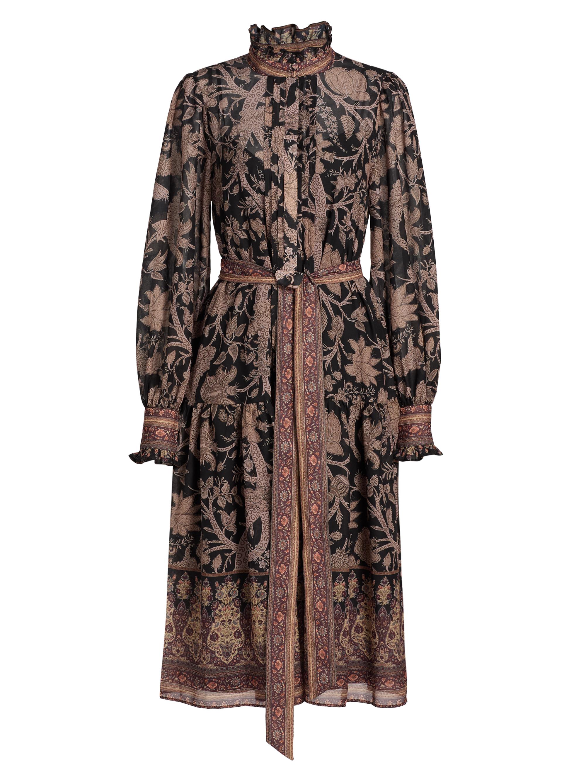 Kobi Halperin Women's Moses Paisley Shirtdress - Black Multi