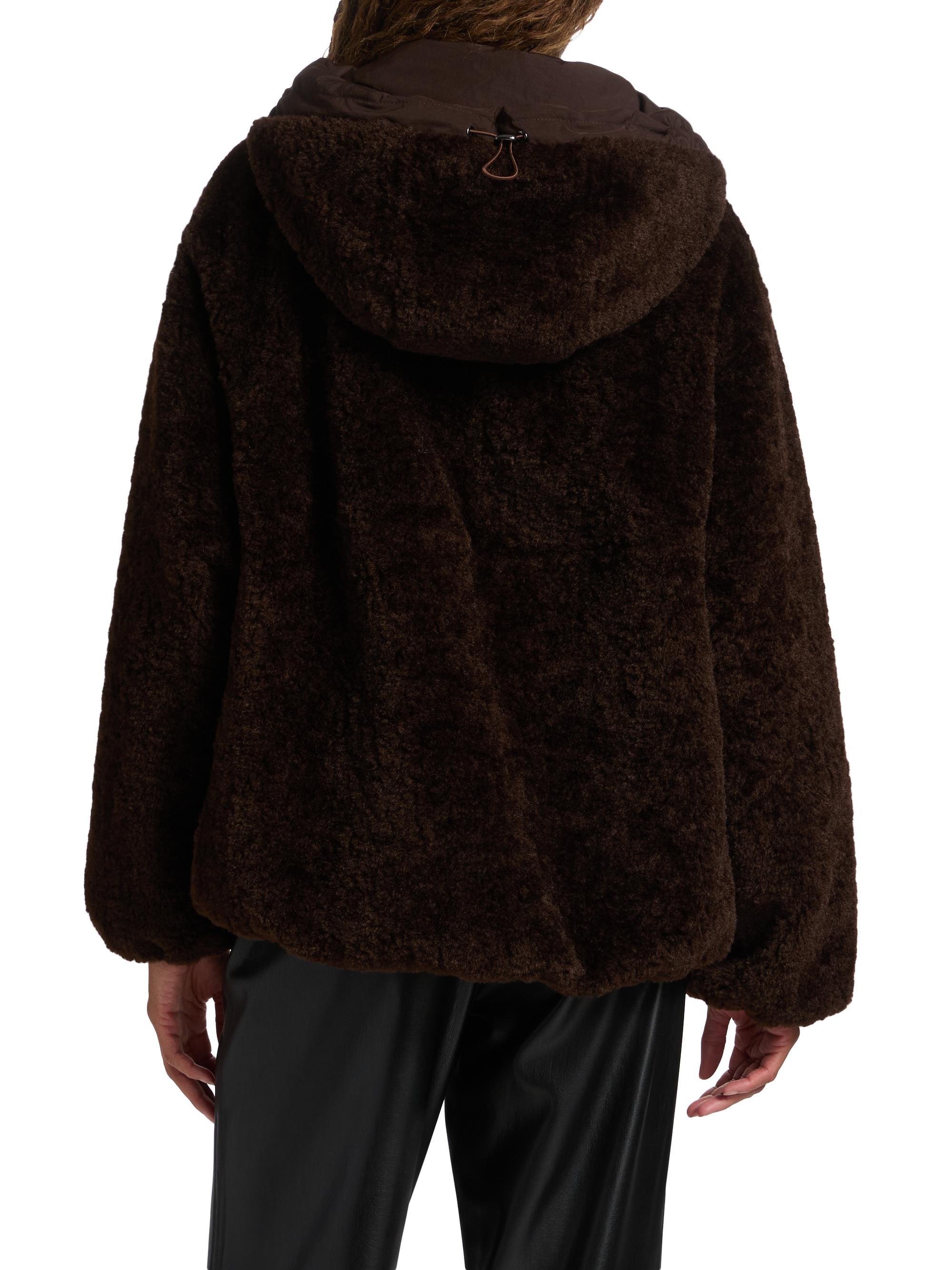 Kobi Halperin Ilyssa Hooded Faux Shearling Jacket | Saks Fifth Avenue