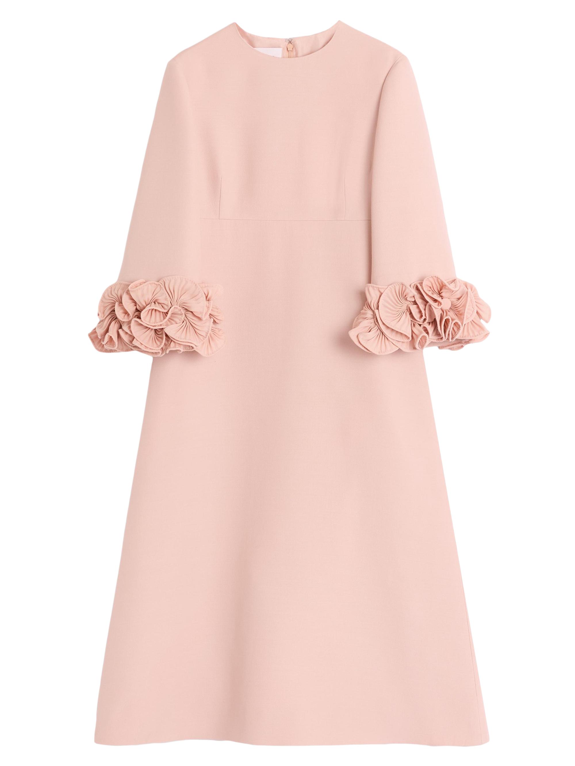 Valentino Garavani Crepe Couture Midi Dress | Saks Fifth Avenue