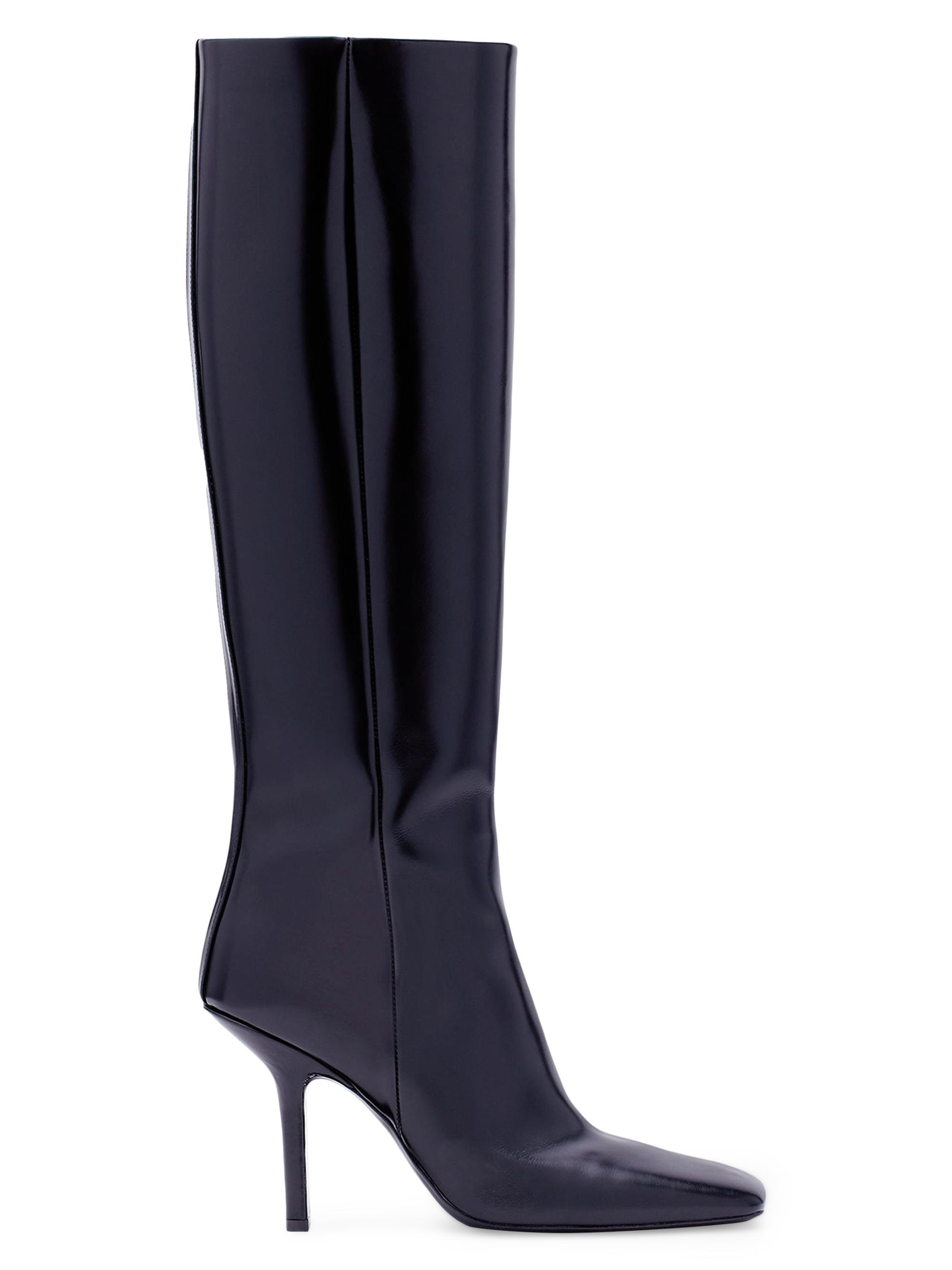 Lanvin Women's Mesure Boots in Glossy Leather - Black