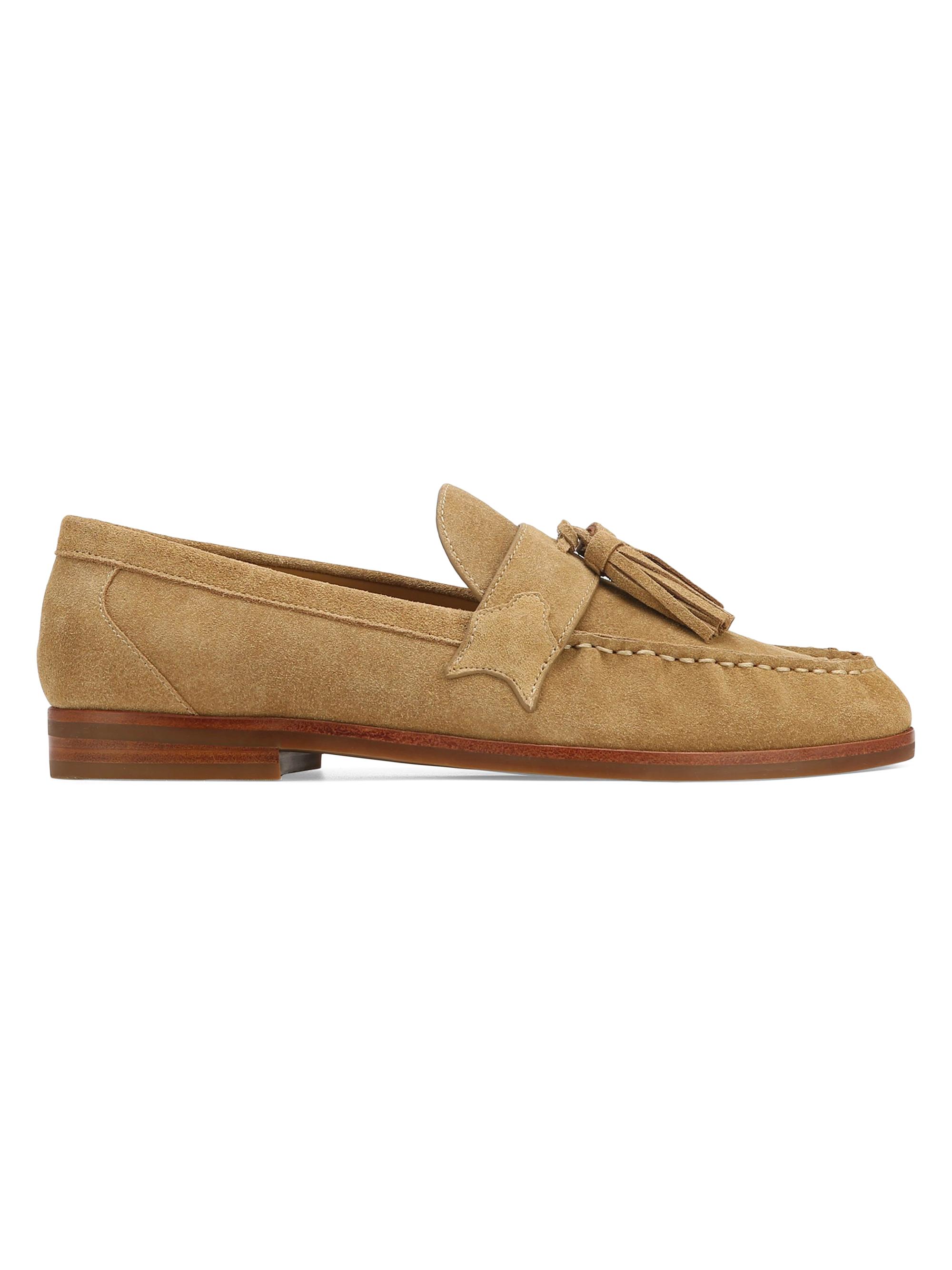 Naked Wolfe Men's Lido Cow Suede Loafers - Tan Cow Suede