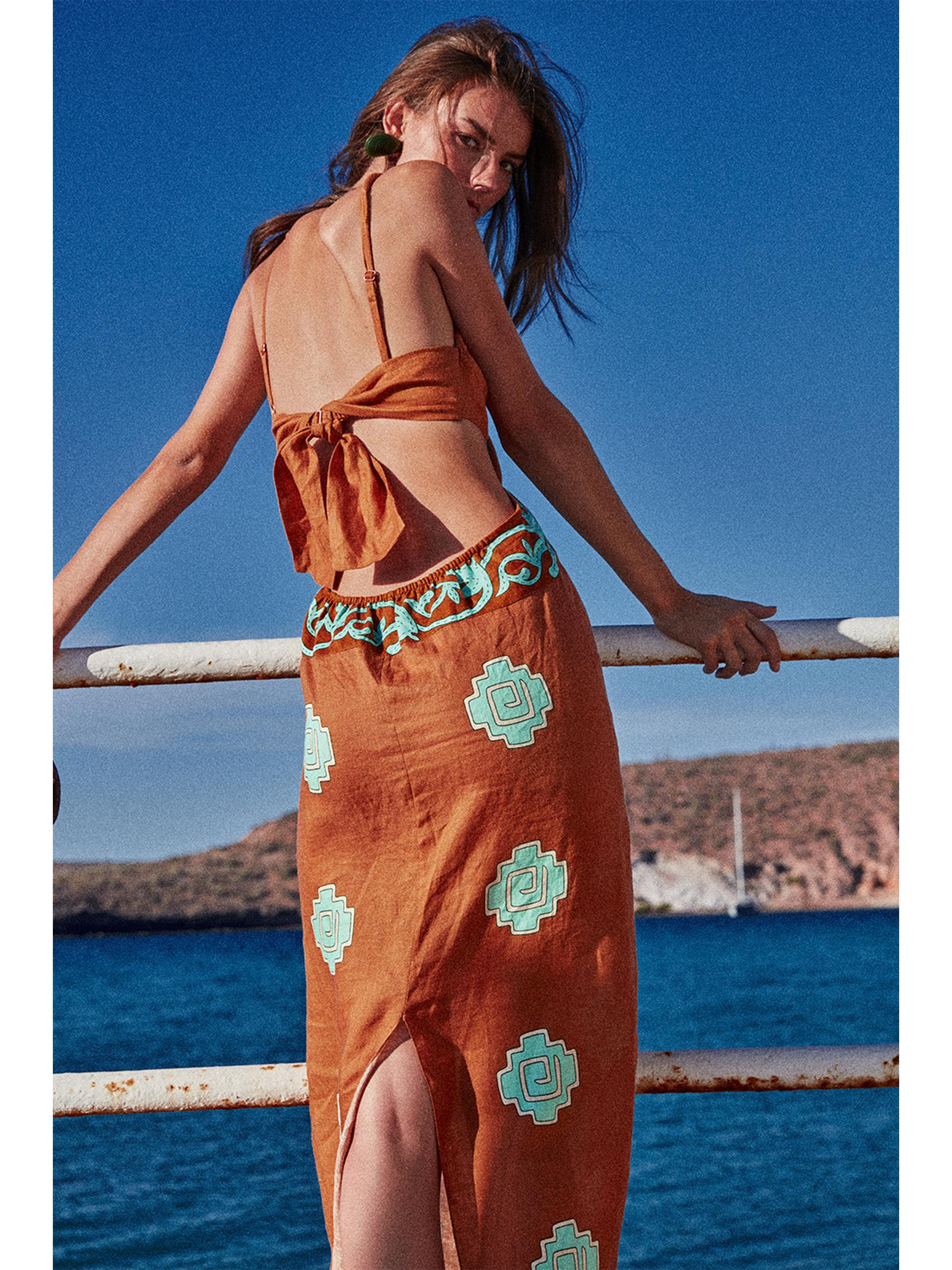 Johanna Ortiz Los Siete Mares Ankle Dress | Saks Fifth Avenue