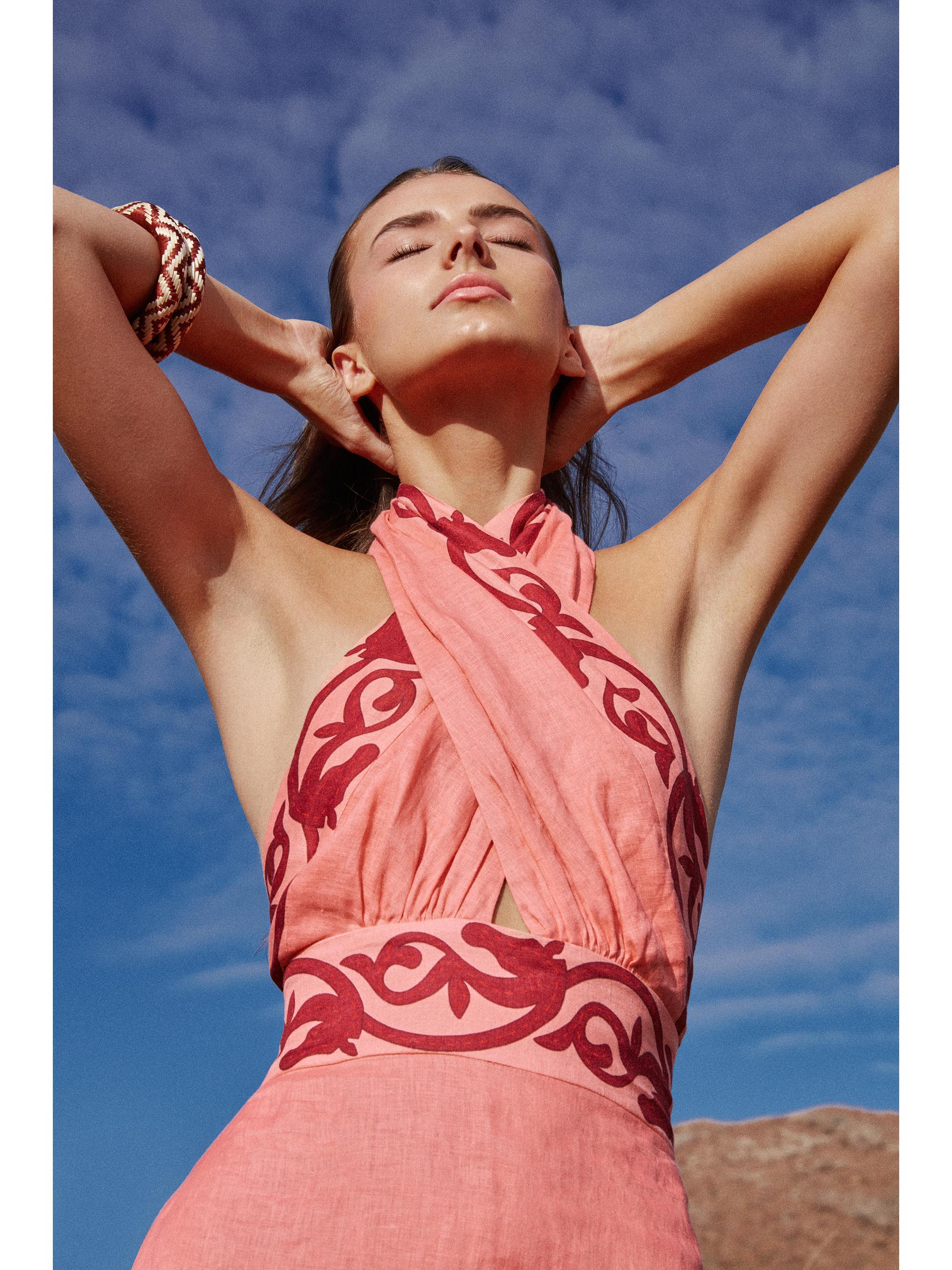 Johanna Ortiz Energetic Patterns Ankle Dress | Saks Fifth Avenue