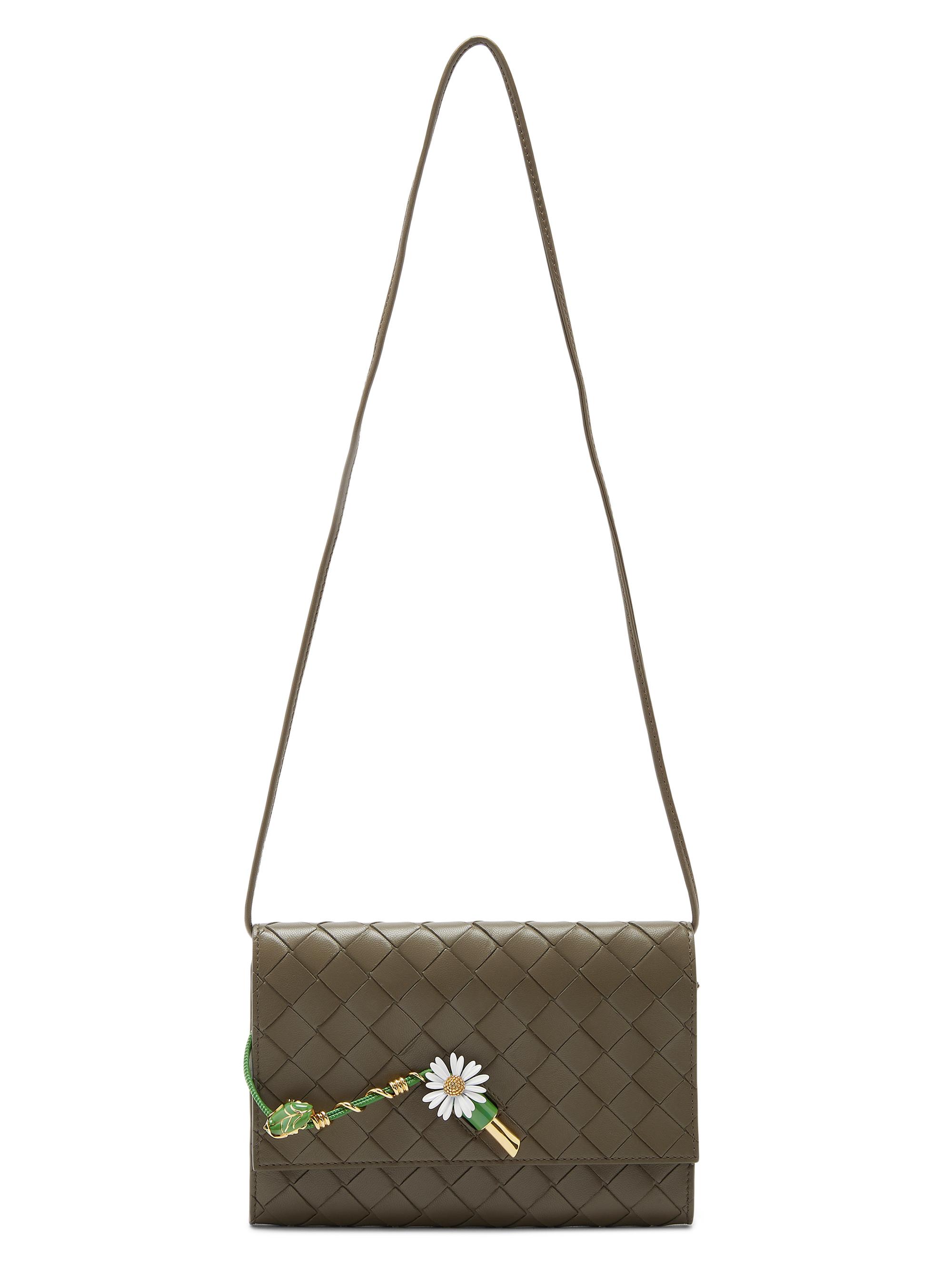 Bottega Veneta Daisy Intrecciato Leather Pouch | Saks Fifth Avenue