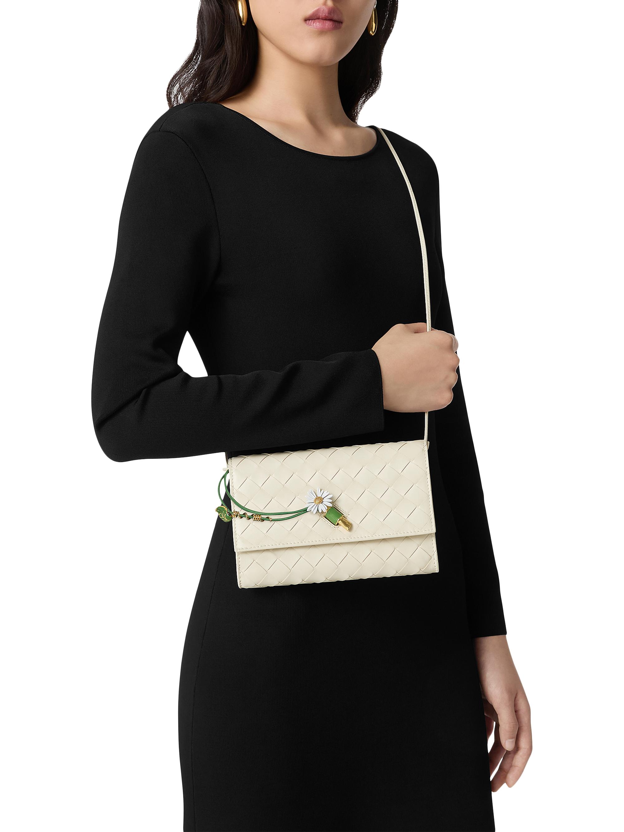 Bottega Veneta Daisy Intrecciato Leather Pouch | Saks Fifth Avenue