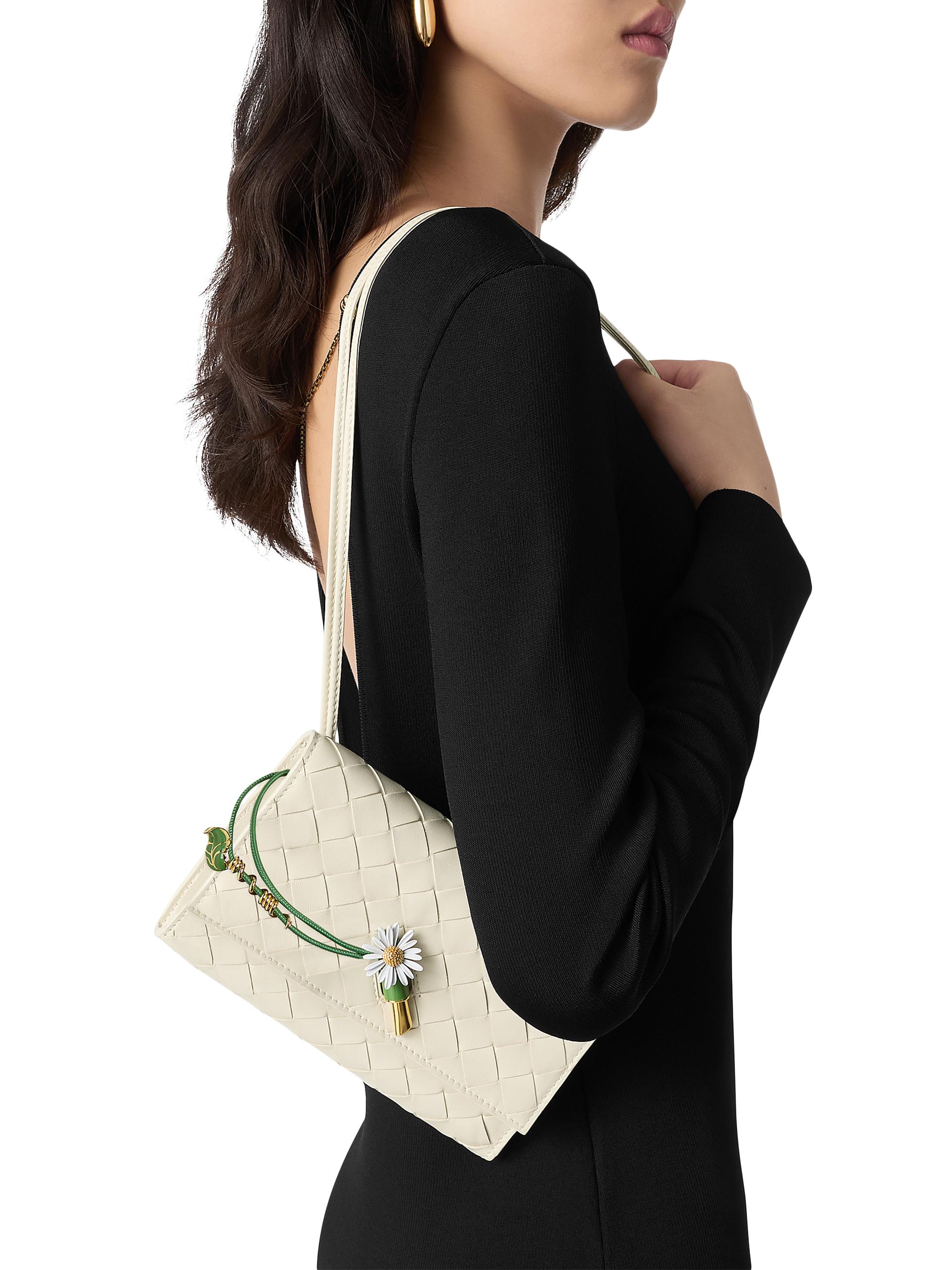 Bottega Veneta Daisy Intrecciato Leather Pouch | Saks Fifth Avenue
