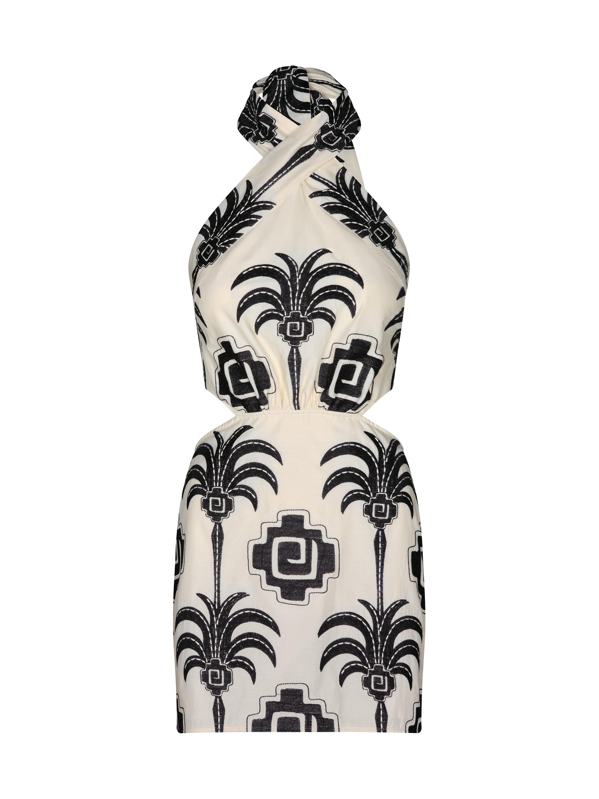 La Paz Pintaderas Halterneck Minidress