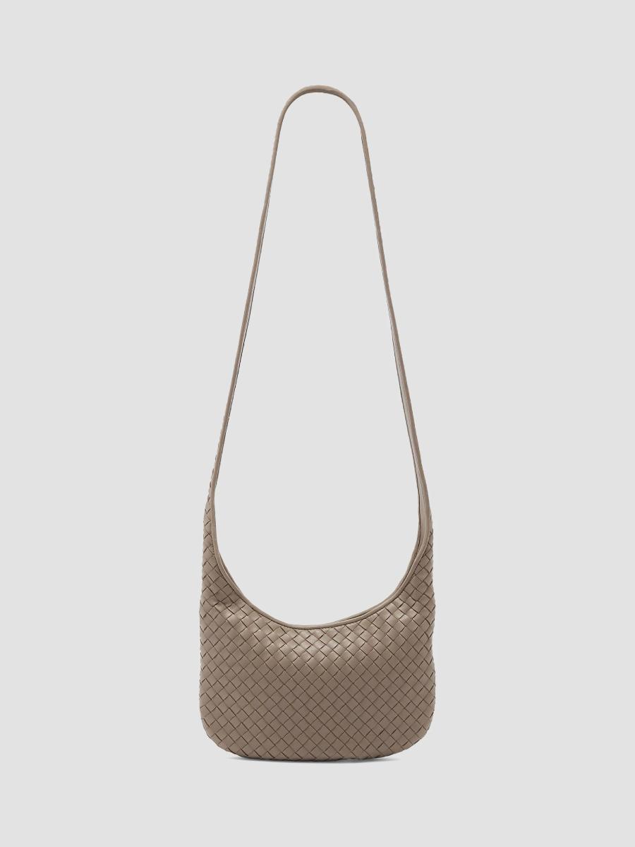 Bottega Veneta Small Veneto Leather Crossbody Bag | Saks Fifth Avenue