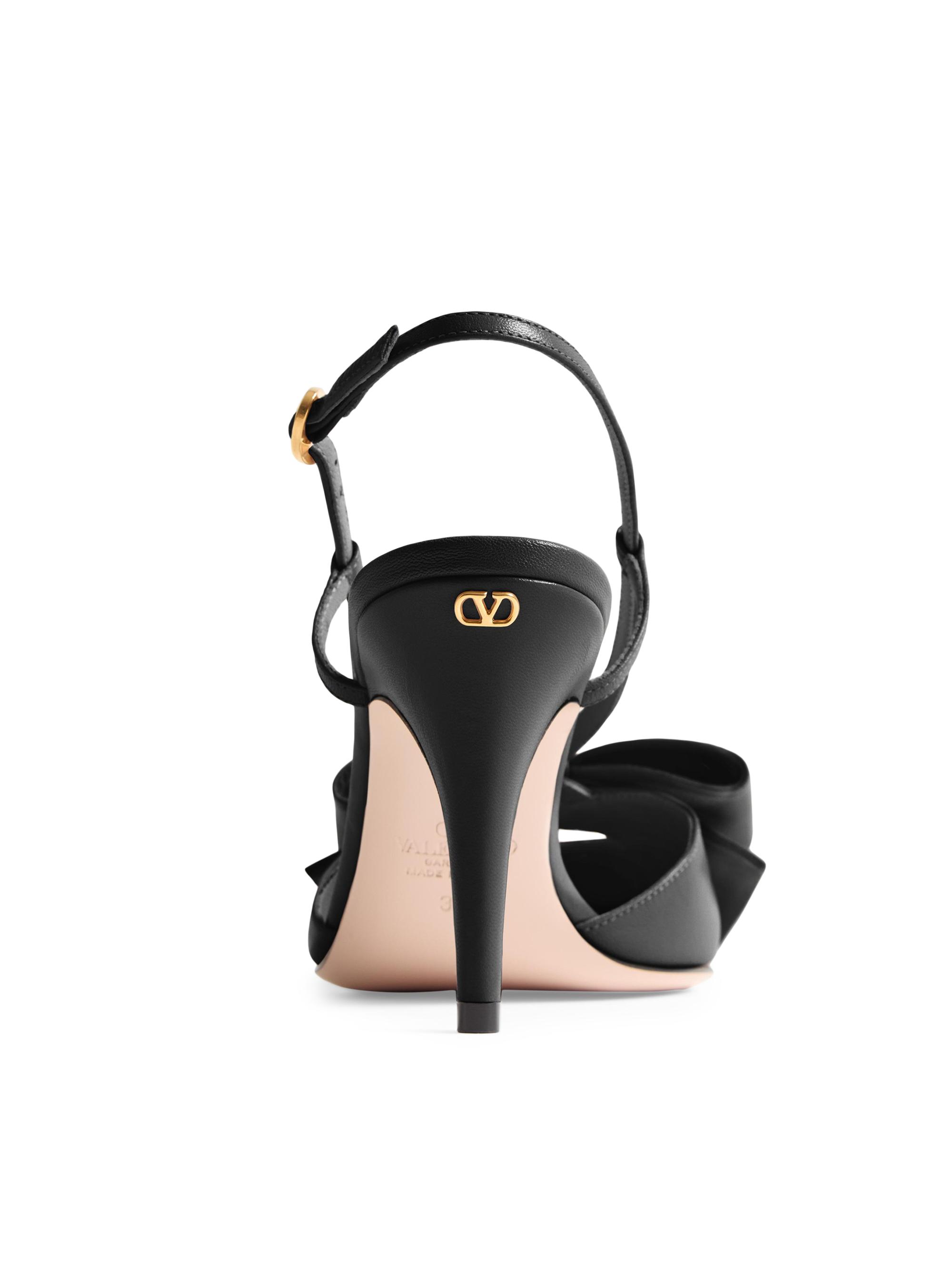 Valentino Garavani Bowow 85MM Slingback Pumps | Saks Fifth Avenue