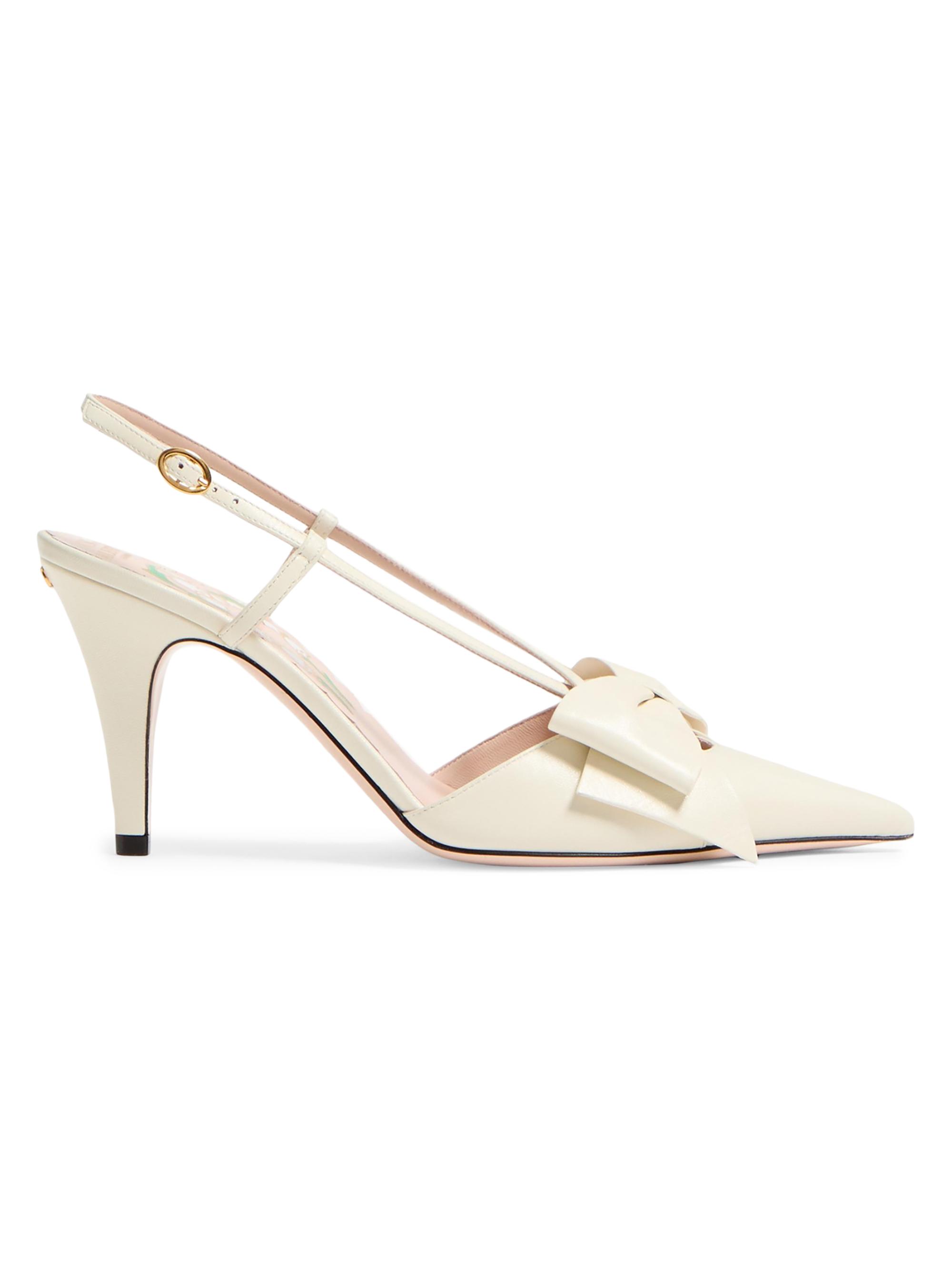 Valentino Garavani Women's Bowow 85MM Slingback Pumps -